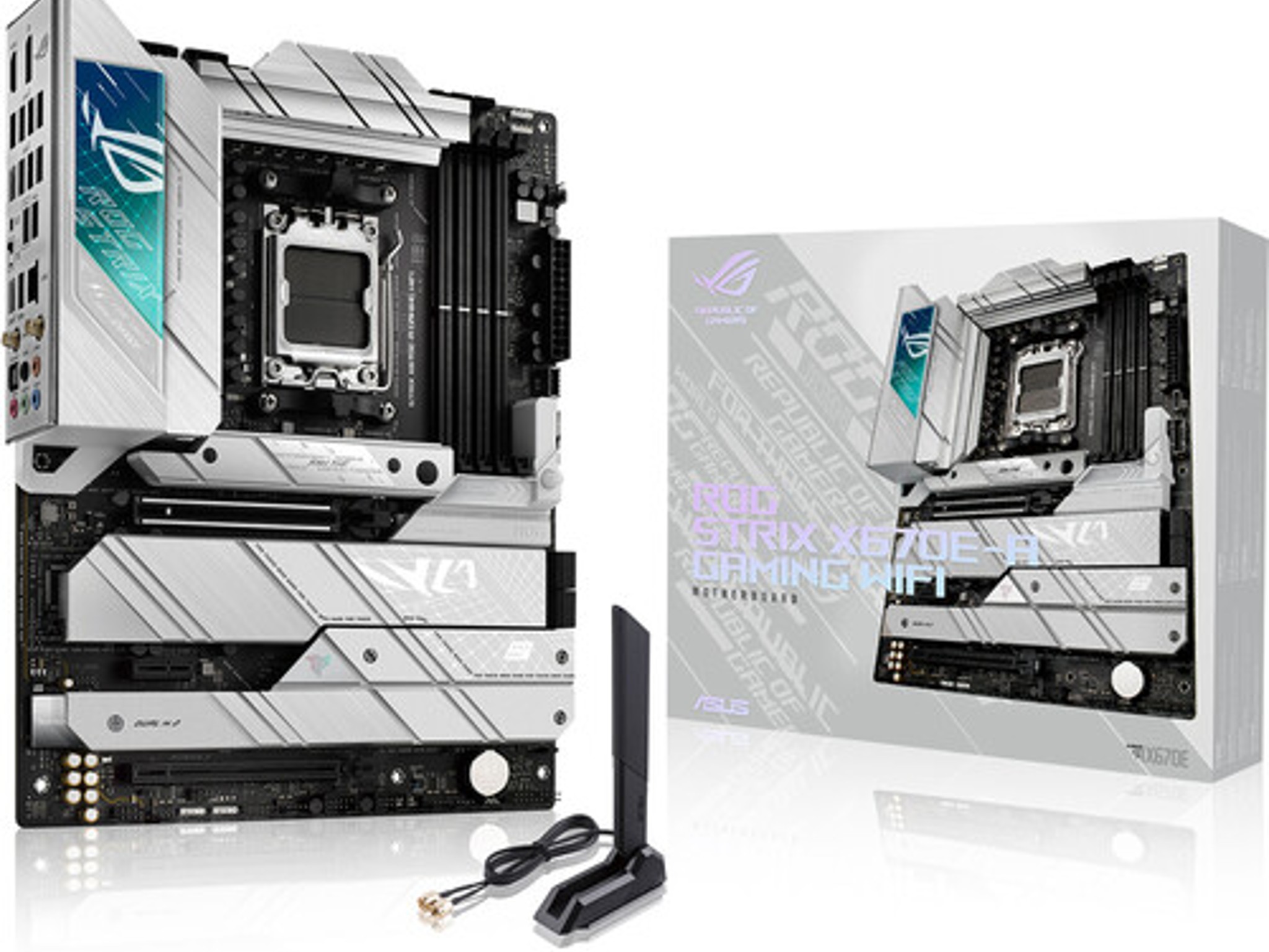 Like new ASUS Republic of Gamers STRIX X670E-A GAMING WIFI ATX Motherboard