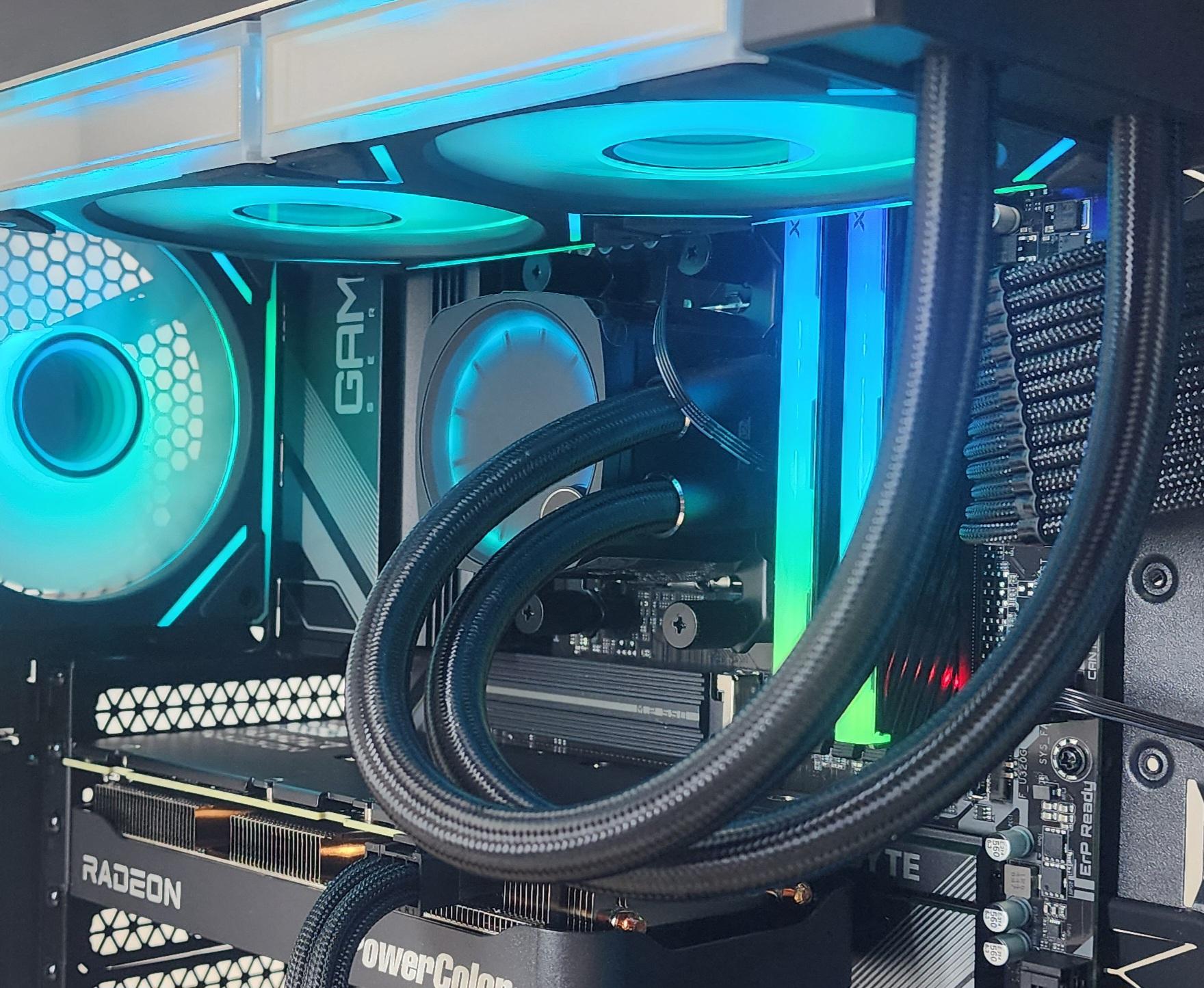 Gaming PC Ryzen 5 7600X3D 32GB RAM 1TB SSD 9060 XT 16GB Windows 11 Computer