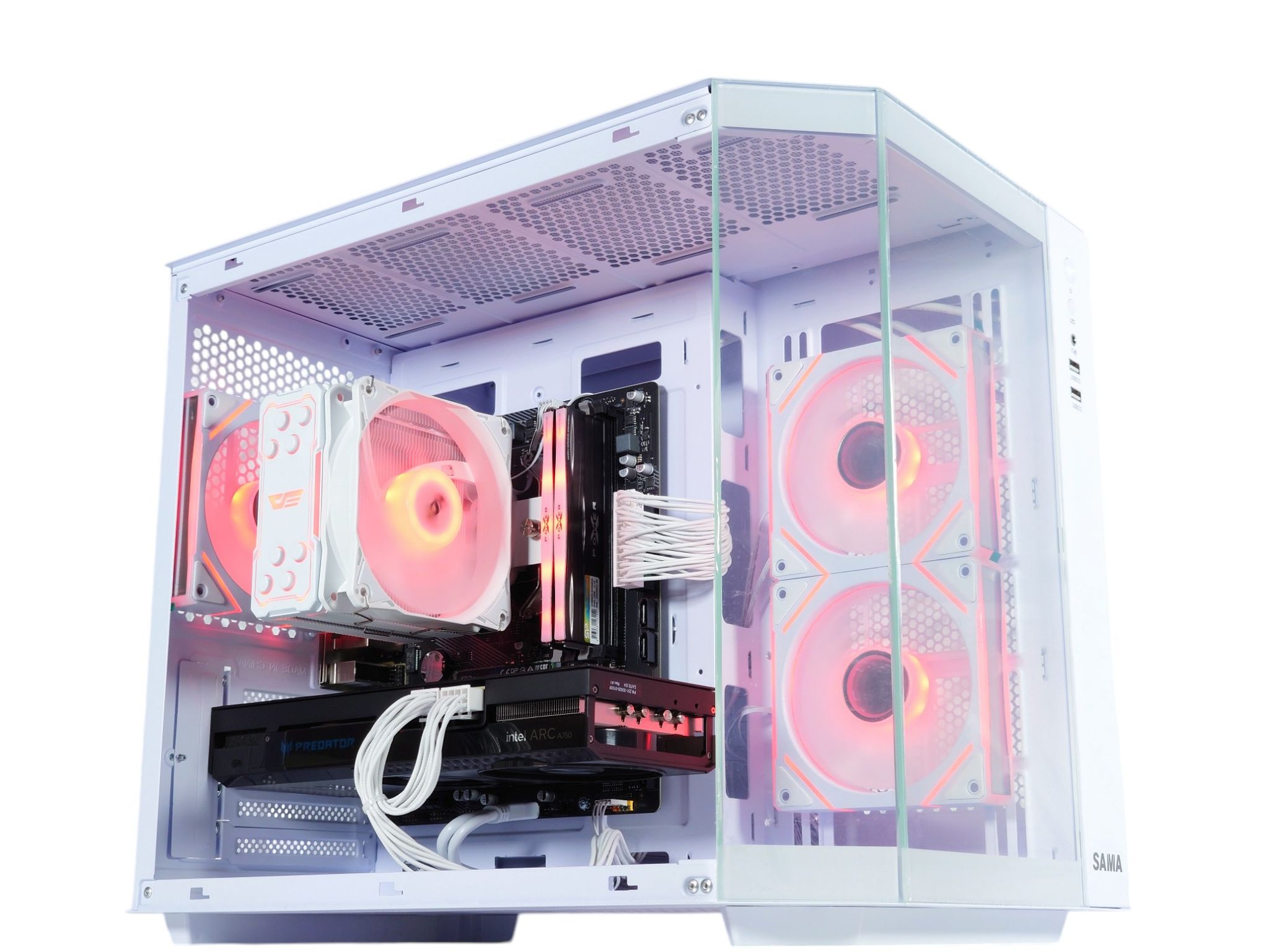 BiFrost❄️Gaming PC❄️Intel ARC 750 8GB❄️AMD Ryzen 5 3600 6 core❄️16GB DDR4❄️1TB NVME SSD