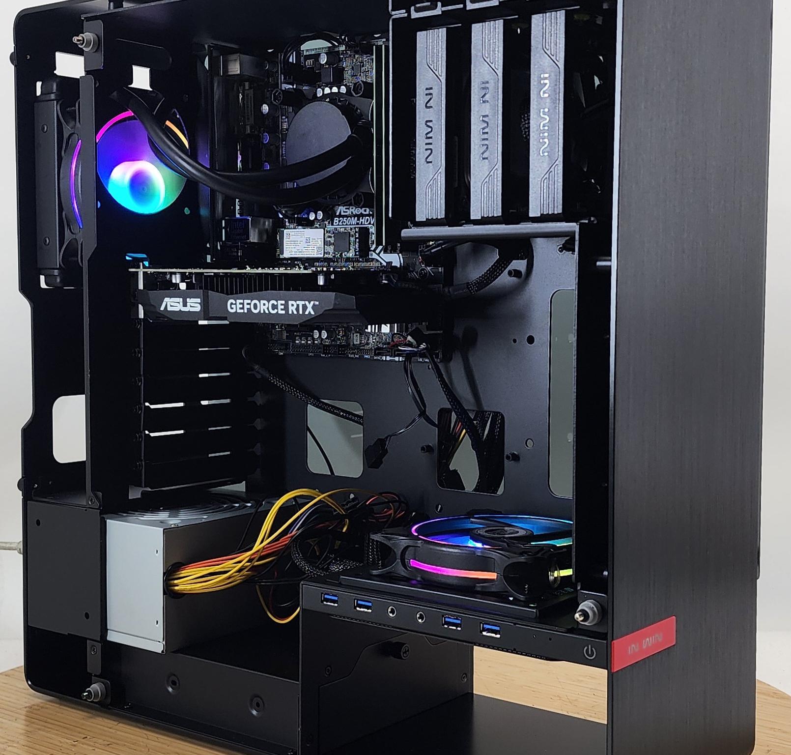 Gaming PC i5-6500 8GB RAM 128GB SSD + 500GB HDD RTX 3050 6GB Windows 11 Computer