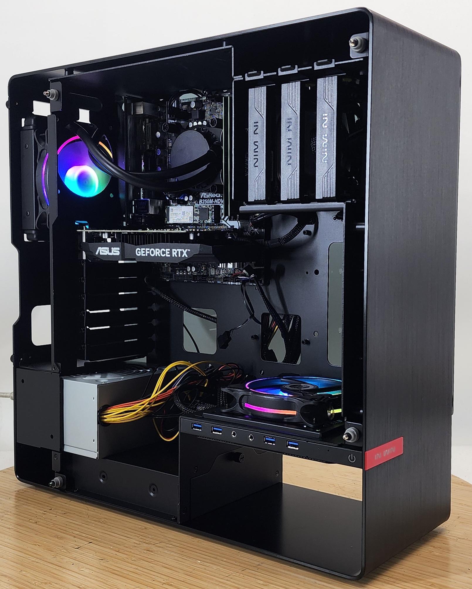 Gaming PC i5-6500 8GB RAM 128GB SSD + 500GB HDD RTX 3050 6GB Windows 11 Computer