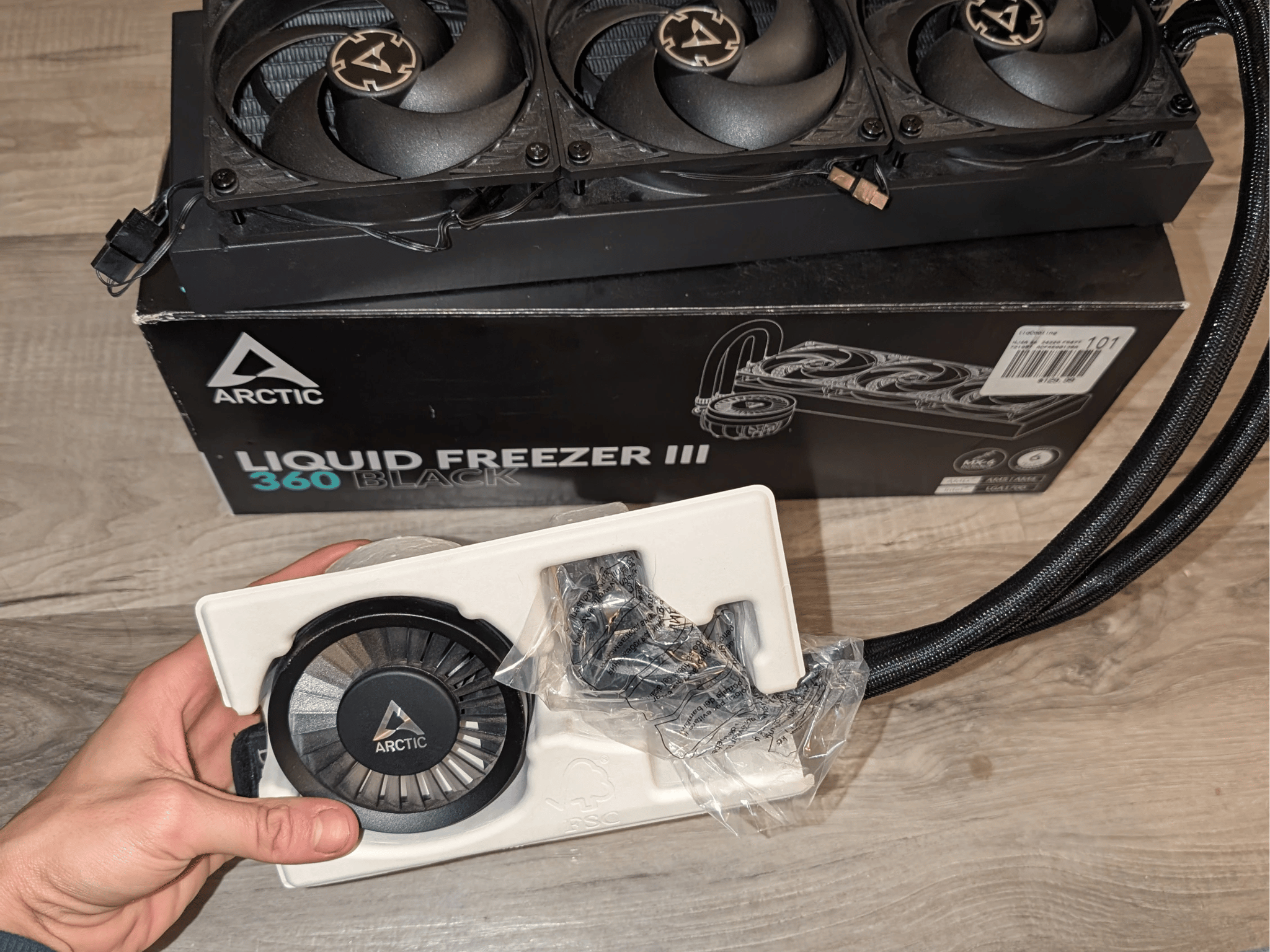 Arctic Liquid Freezer III 360 Black