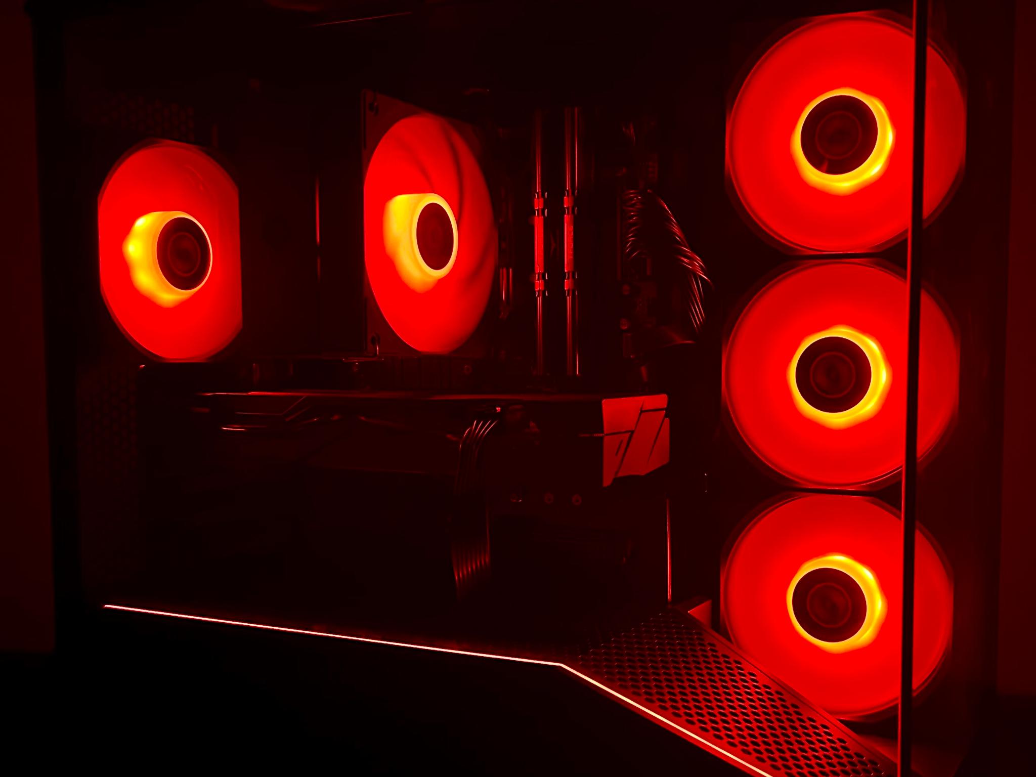 LIAN LI CASE, 5800x, 2060 super, 1tb ssd, RGB Gaming PC!