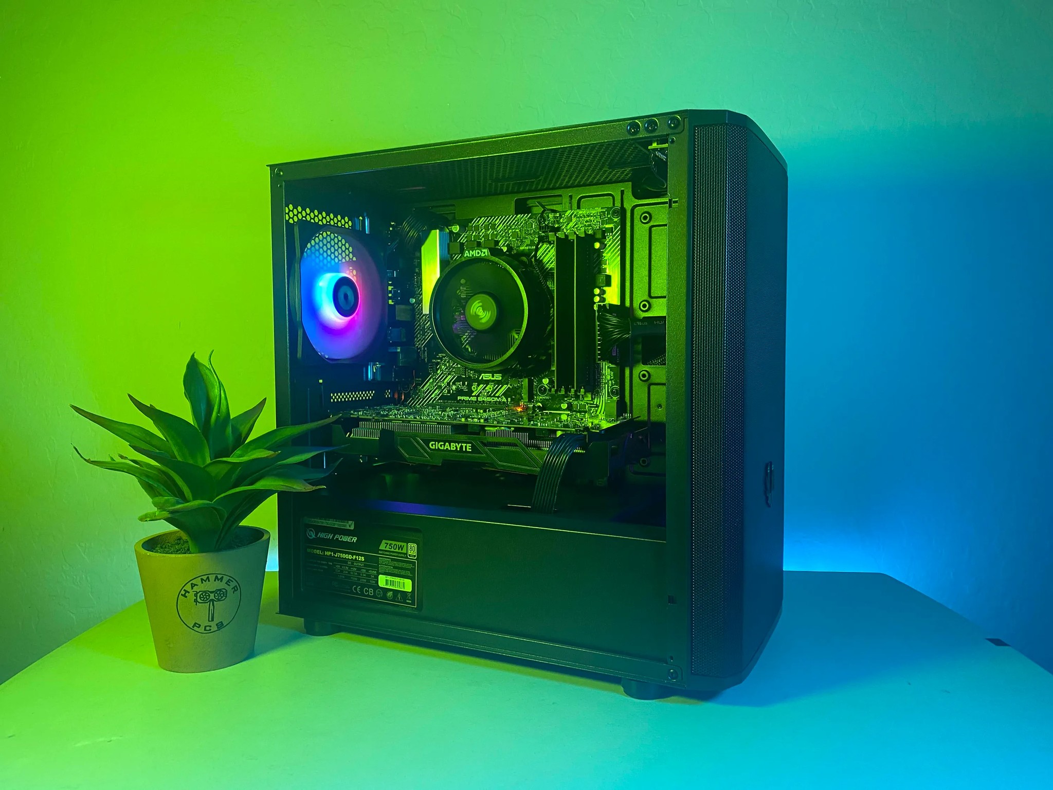 🎨Custom Built RGB GTX 1070 PC🎨| Ryzen 3100, 16gb RAM, 1.5TB Storage | Fortnite, GTA, CoD, more!