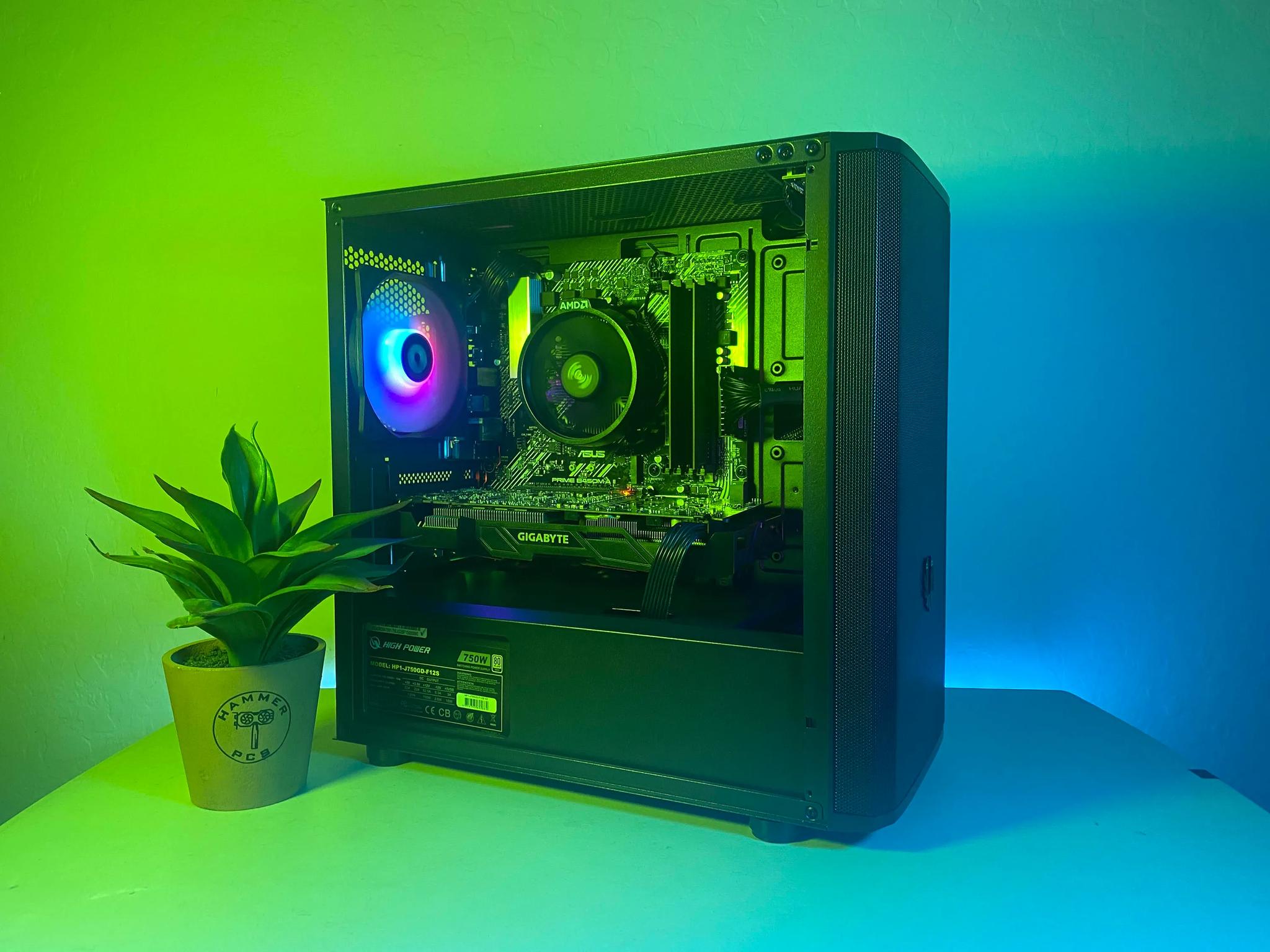 🎨Custom Built RGB GTX 1070 PC🎨| Ryzen 3100, 16gb RAM, 1.5TB Storage | Fortnite, GTA, CoD, more!
