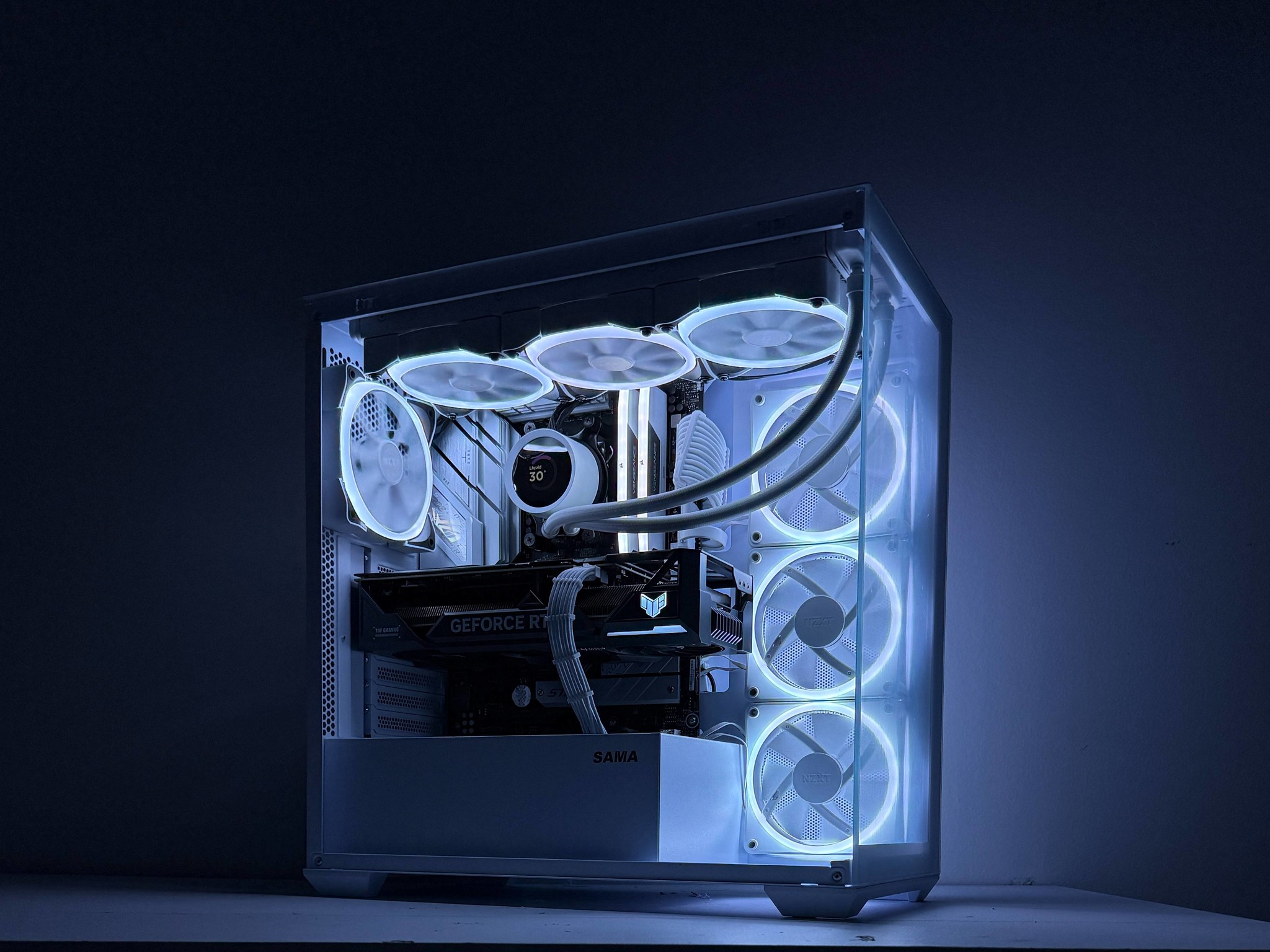 🧊Permafrost🧊  | 1440p Streaming PC | Ryzen 7 7800X3D | Nvidia RTX 4070 Ti | 32GB DDR5 6...