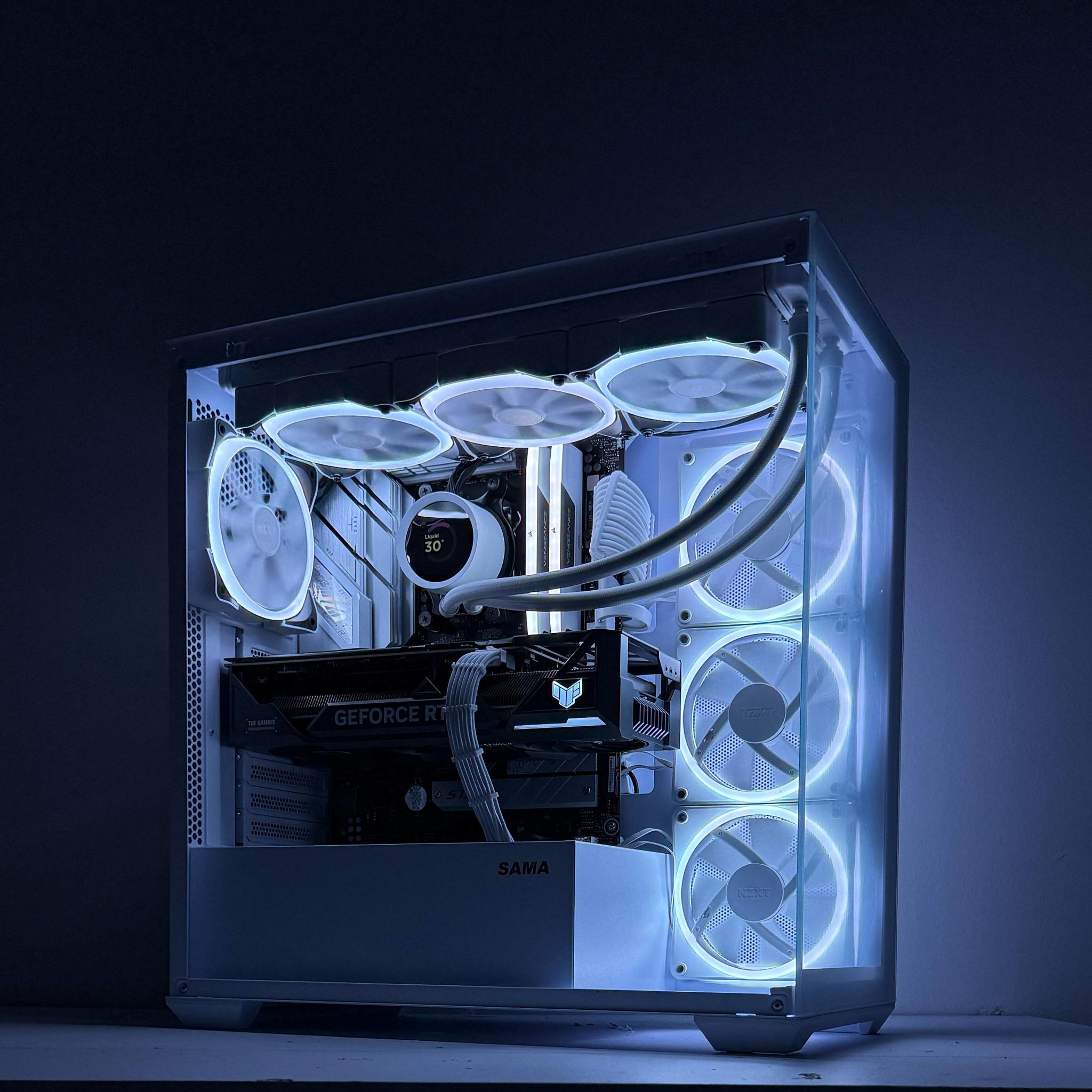 🧊Permafrost🧊  | 1440p Streaming PC | Ryzen 7 7800X3D | Nvidia RTX 4070 Ti | 32GB DDR5 6...