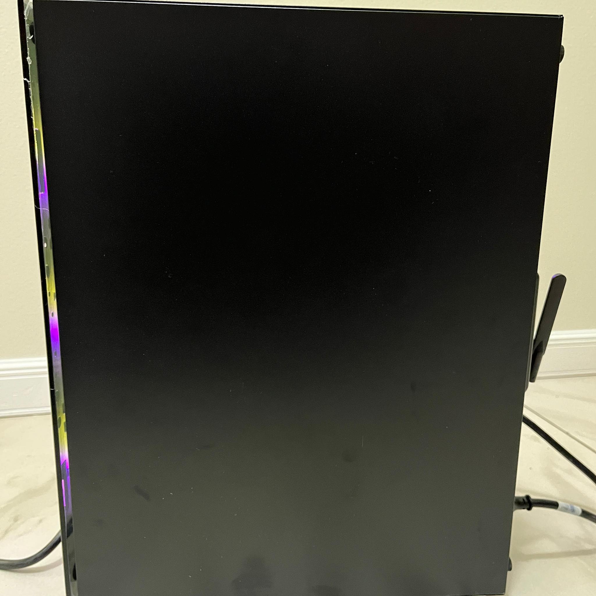 NVIDIA RTX 2060, Intel i5-6600, 12GB RAM, 870 GB Storage, RGB Gaming PC w/ RGB Remote & Wi-Fi