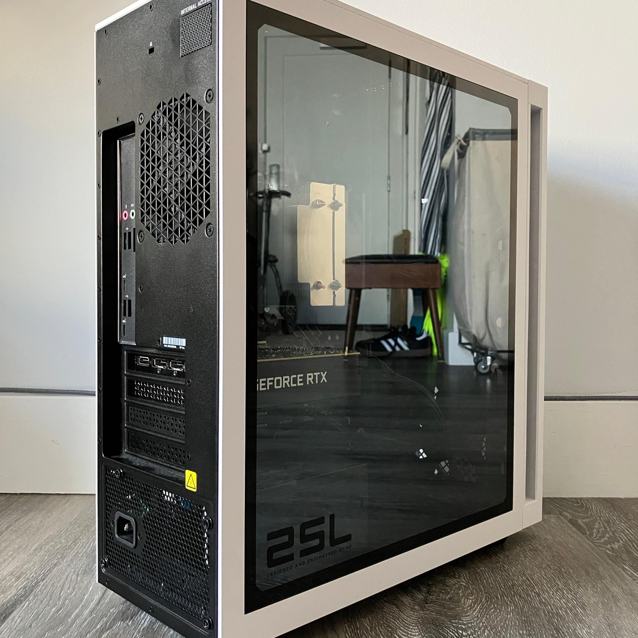 OMEN 25L Gaming Desktop | AMD Ryzen 5 5600G | GeForce RTX 3050 OEM