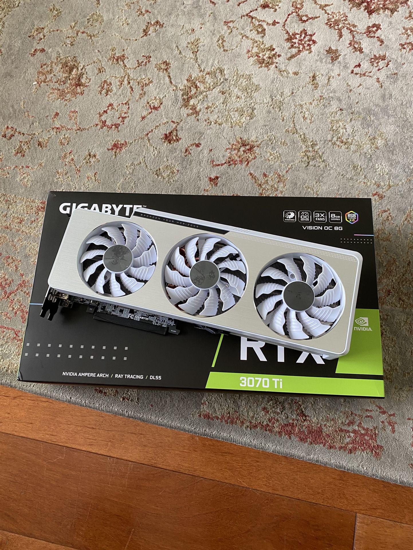 Nvidia Gigabyte GeForce RTX 3070 Ti Vision 8G OC