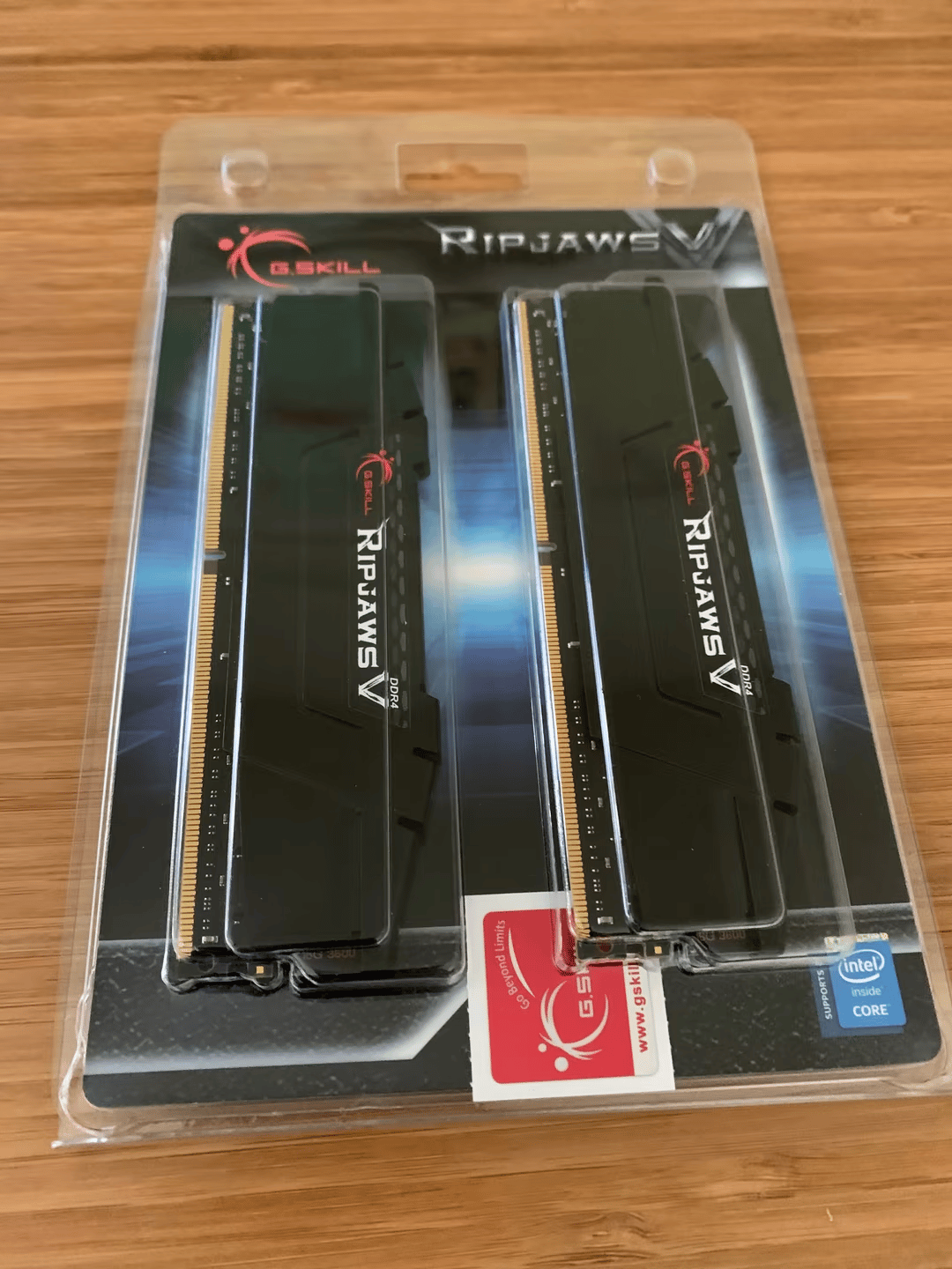 G.Skill Ripjaws 32 GB (2 x 16 GB) DDR4-3600 CL16 Memory