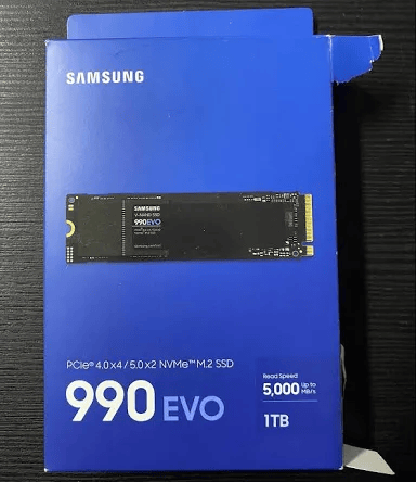 Samsung 990 EVO 1TB | like new! Gamer NVME SSD Drive