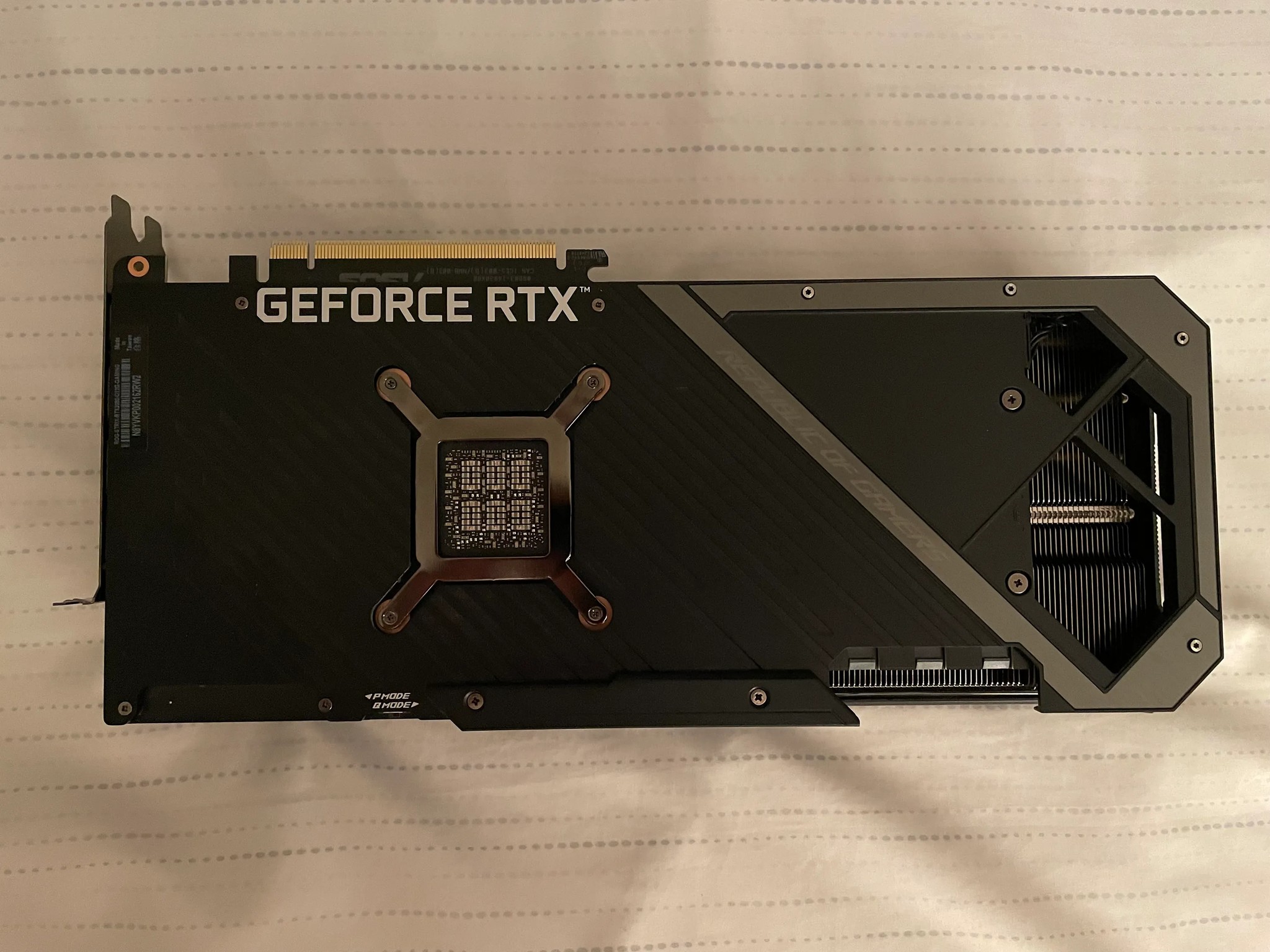 ASUS ROG Strix NVIDIA GeForce RTX 3080 12GB GDDR6X OC Graphics Card Triple Fan