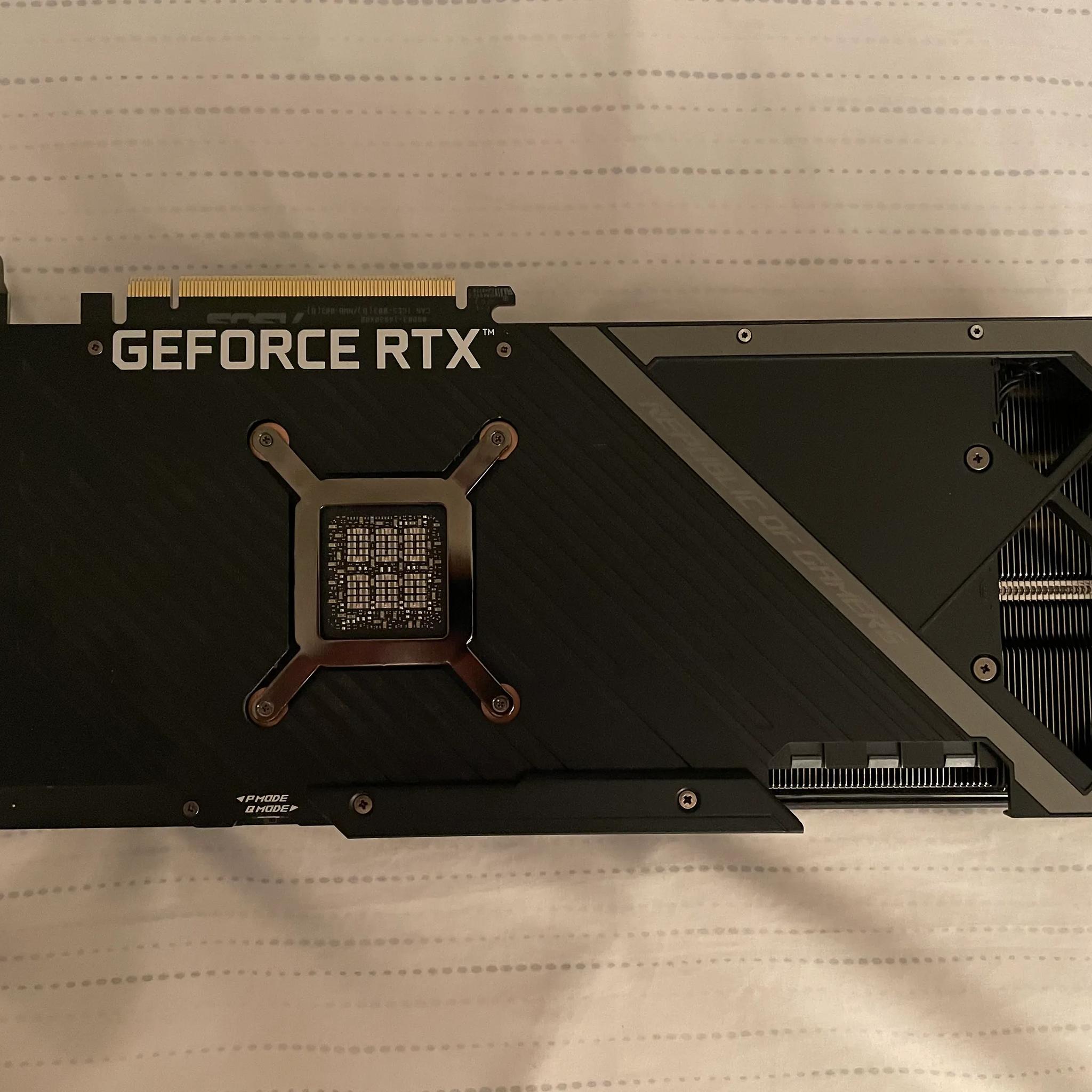 ASUS ROG Strix NVIDIA GeForce RTX 3080 12GB GDDR6X OC Graphics Card Triple Fan