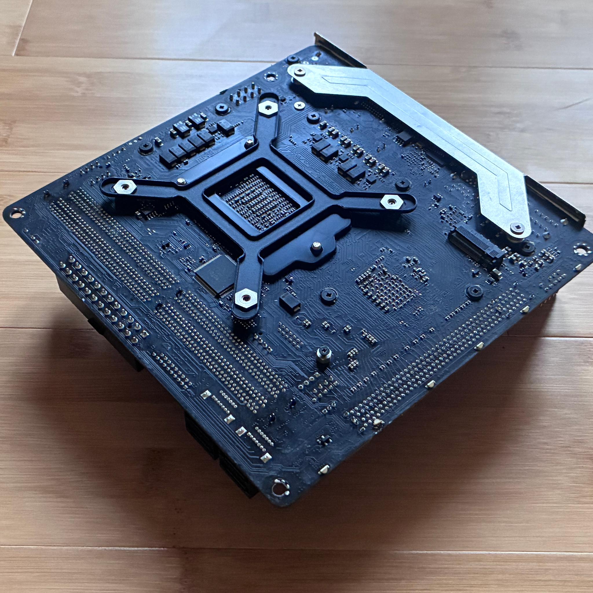 AM4 ASRock X570 mini ITX motherboard, good condition.