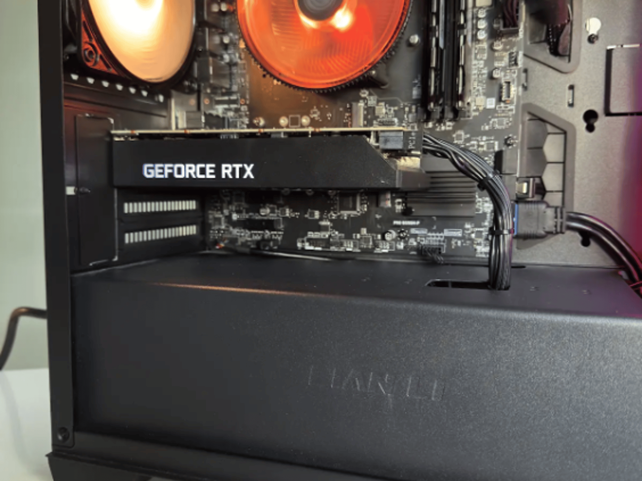 Black RGB Gaming PC - 3060 - Ryzen & 2700X - 16GBs ram - 500GB SSD