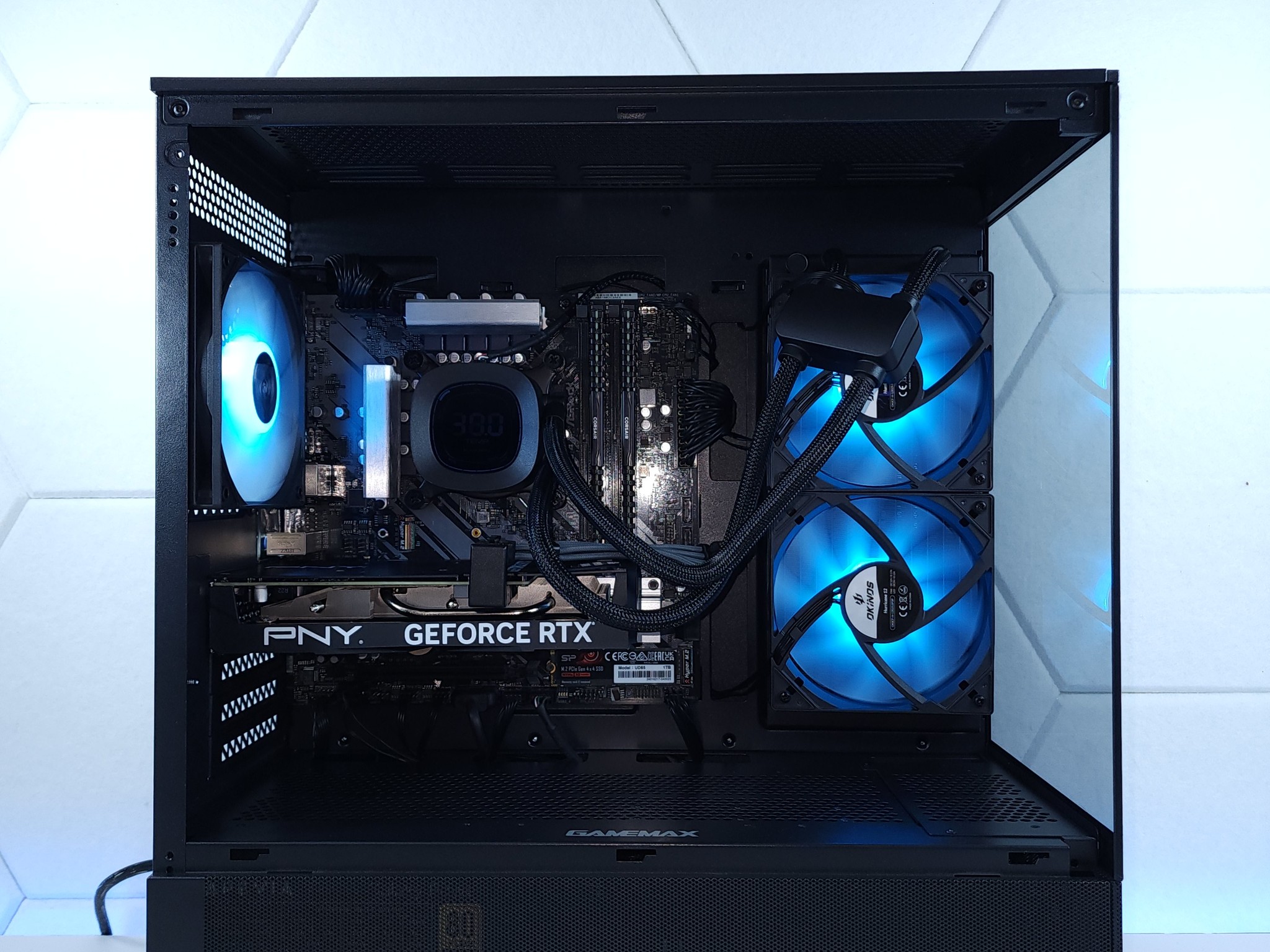 💙RTX 4060●Core i5 12600KF●1TB NVMe●32GB 3200MHz DDR4●1080p Gaming Computer