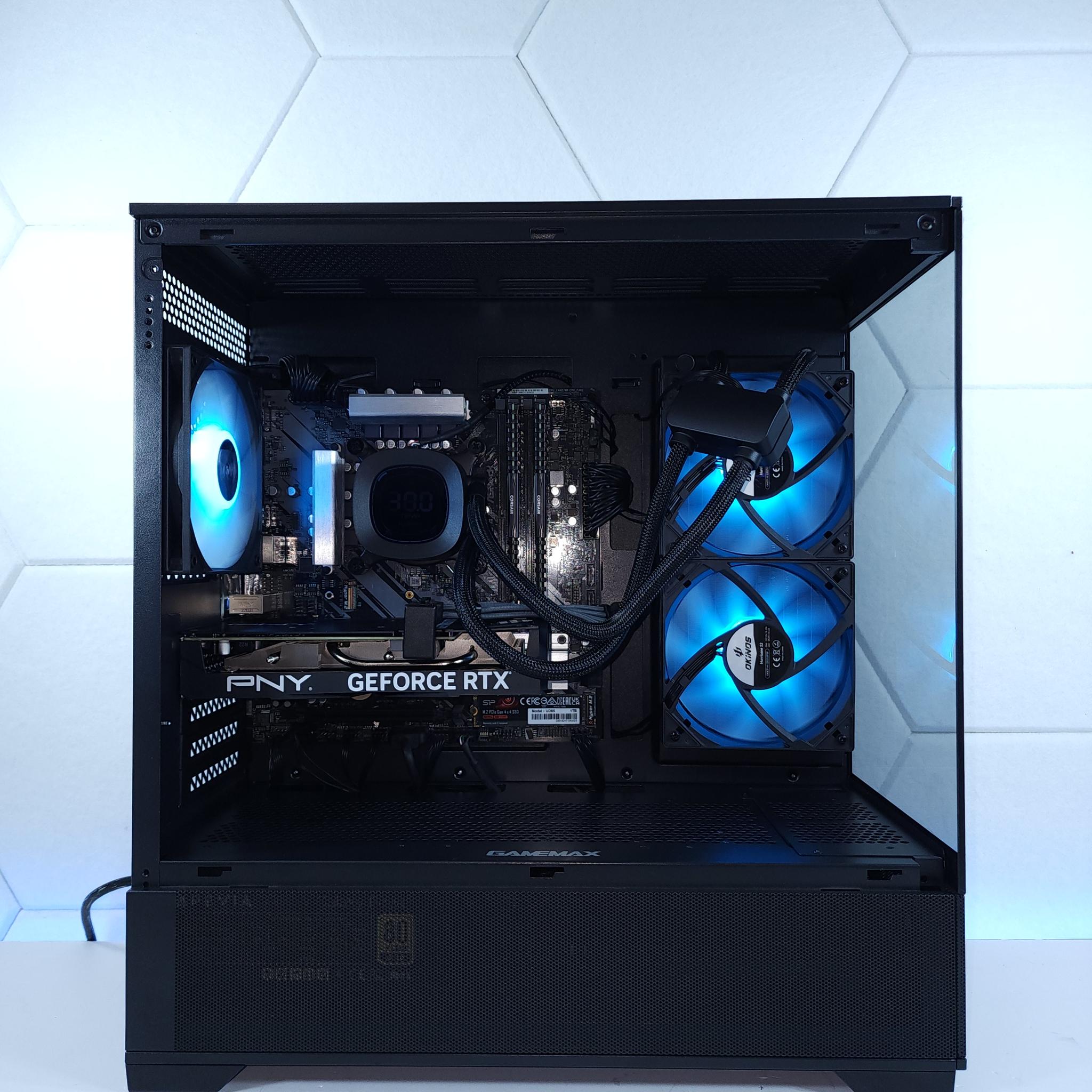 💙RTX 4060●Core i5 12600KF●1TB NVMe●32GB 3200MHz DDR4●1080p Gaming Computer