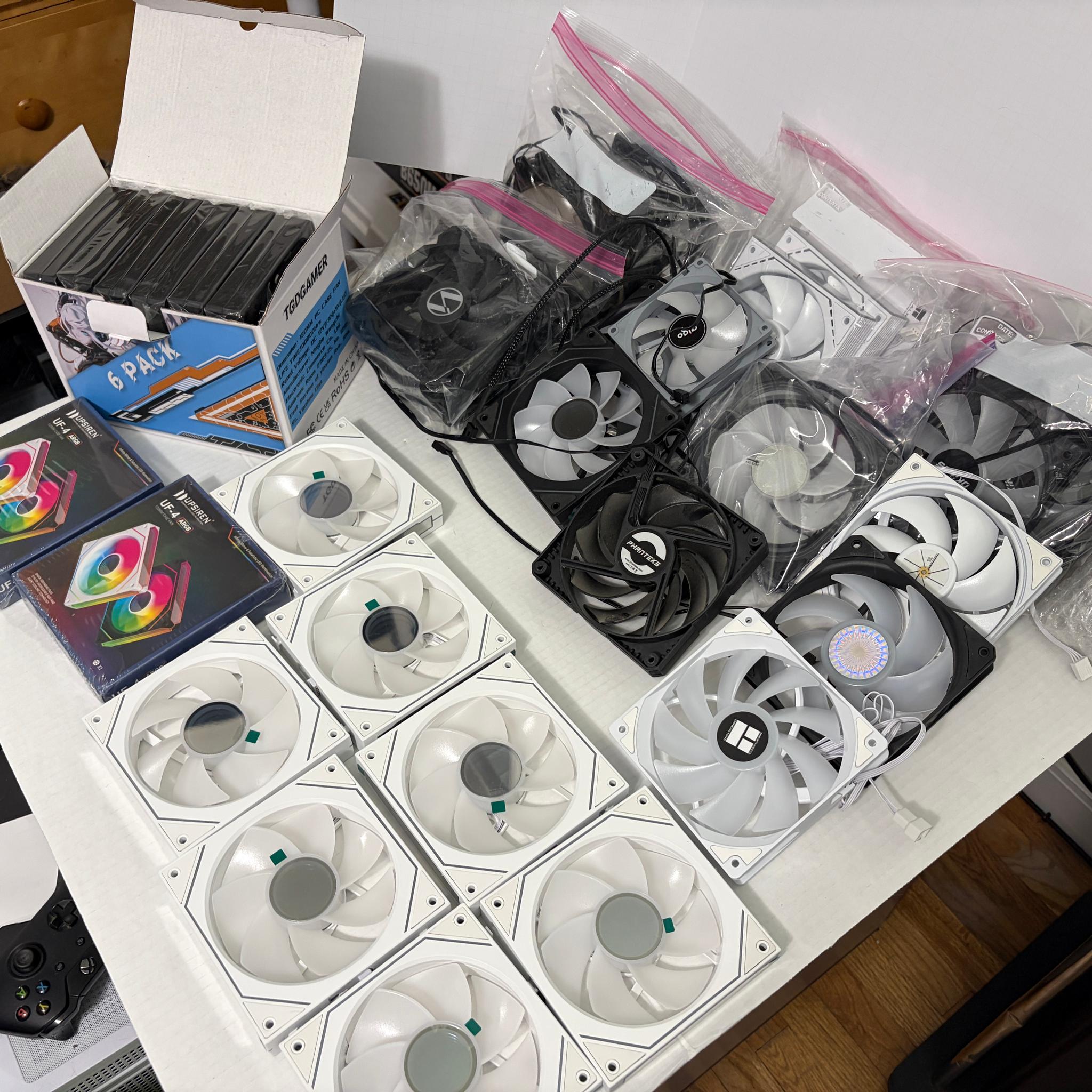 🌬️ Massive PC Cooling Fan Bulk Lot