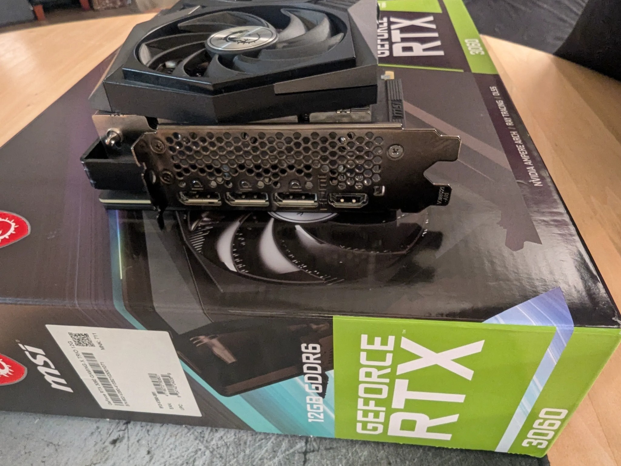 🛡️ MSI RTX 3060 Gaming X Trio – Triple-Fan Cooling, Smooth 1080p/1440p Gaming 🎯