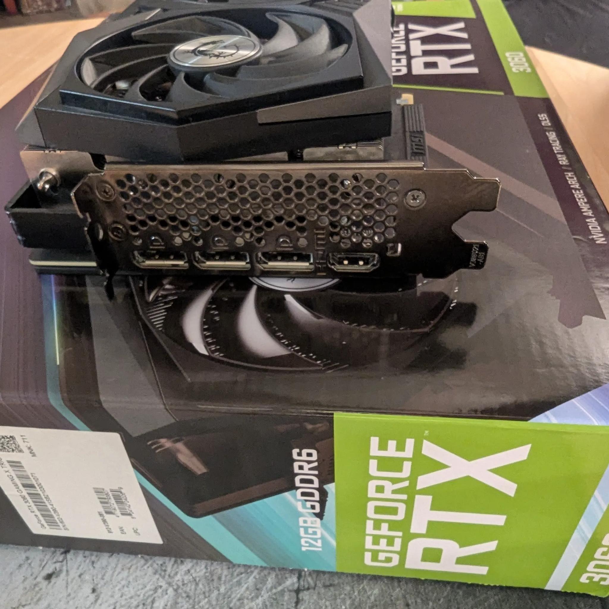 🛡️ MSI RTX 3060 Gaming X Trio – Triple-Fan Cooling, Smooth 1080p/1440p Gaming 🎯