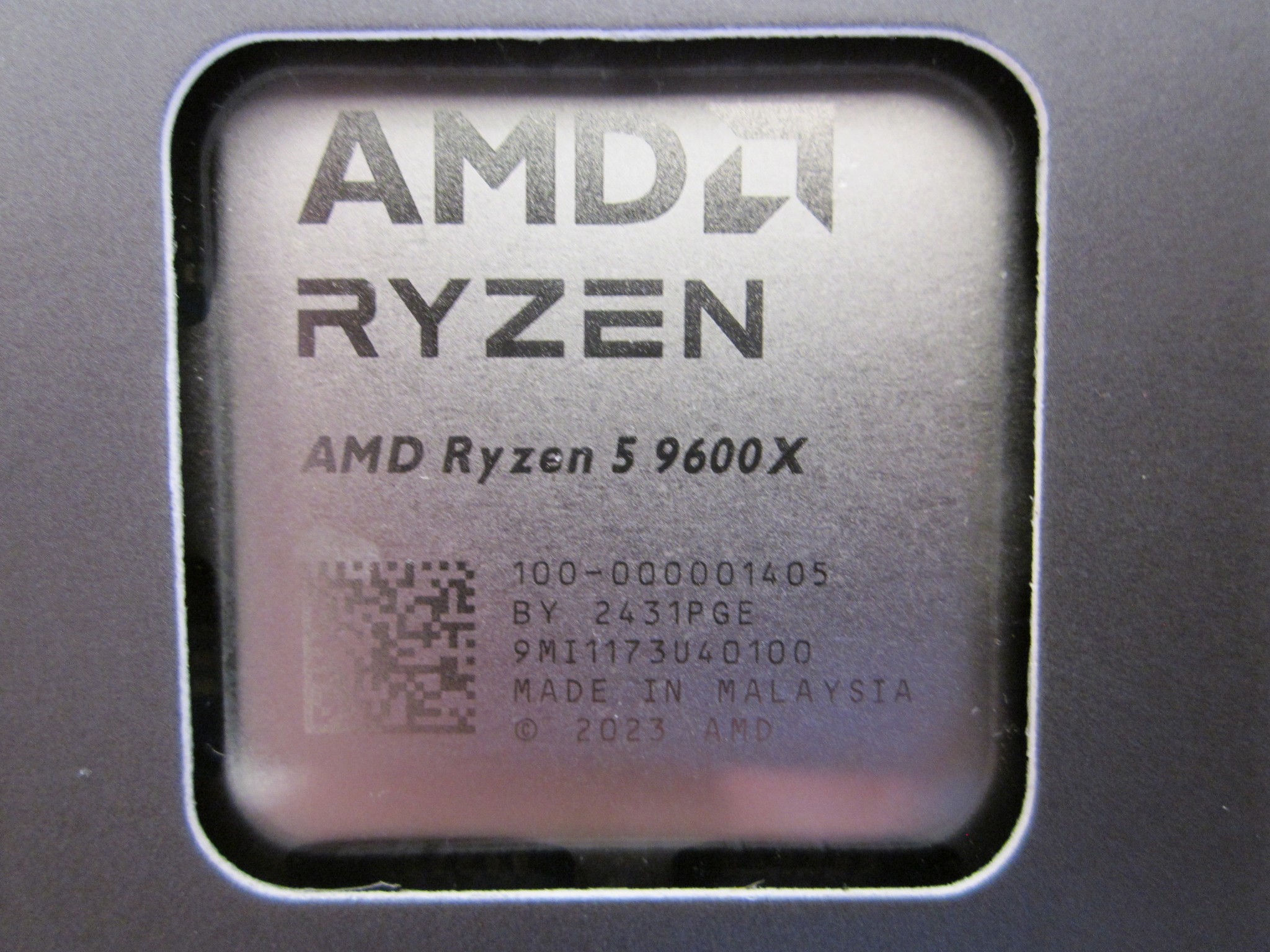 NEW! AMD Ryzen 5 9600X 6 Core 3.9/5.4 GHz AM5 CPU