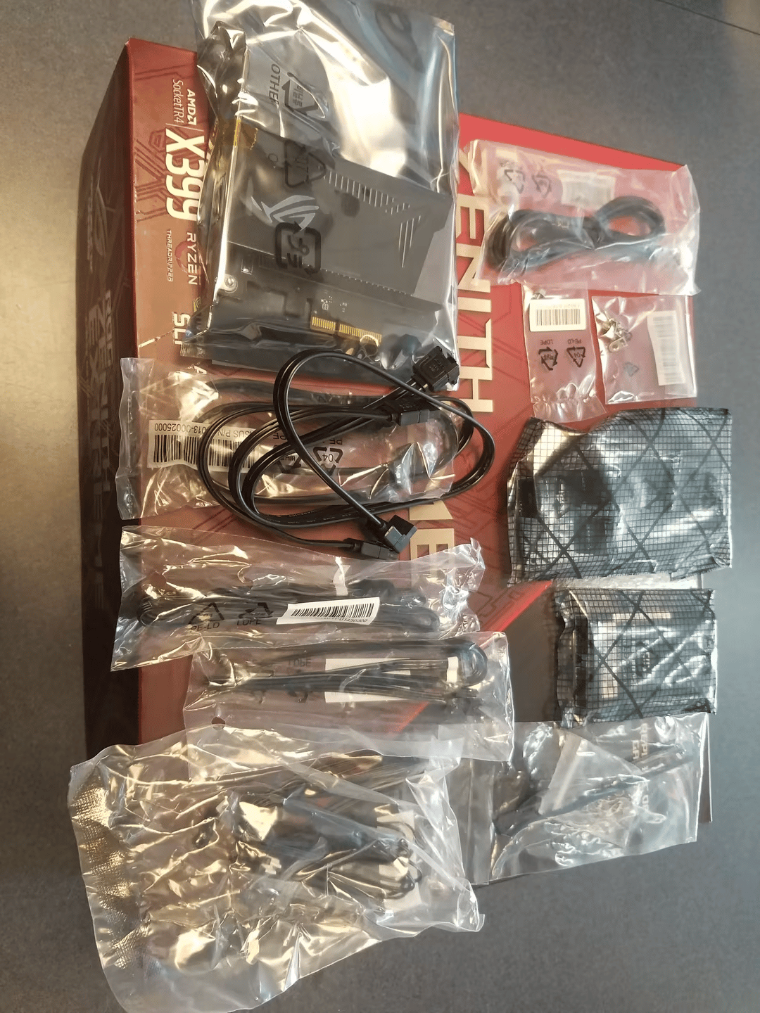For Sale Asus X399 Zenith Extreme motherboard