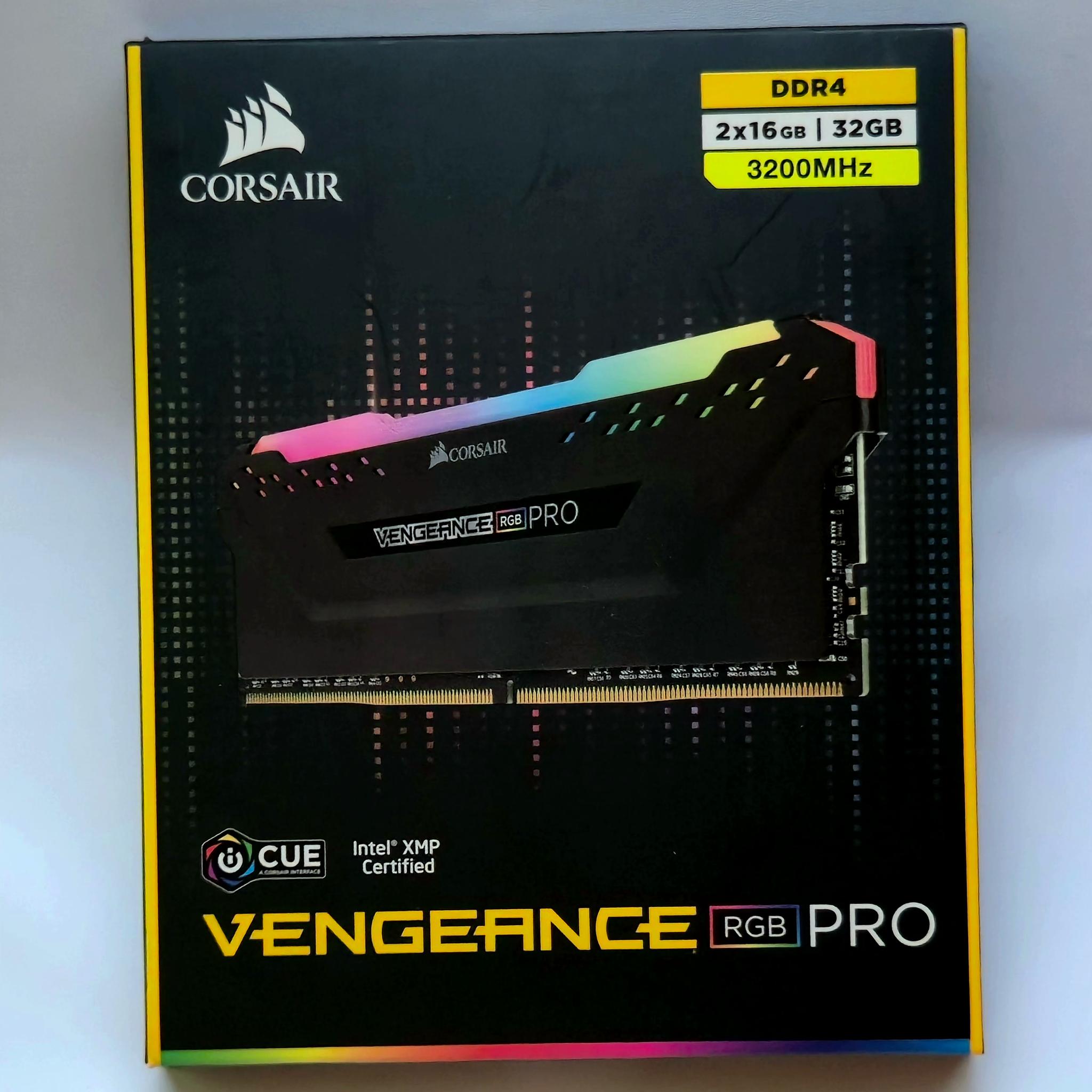 Corsair Vengeance RGB Pro 32gb (2x16) DDR4 3200MHz