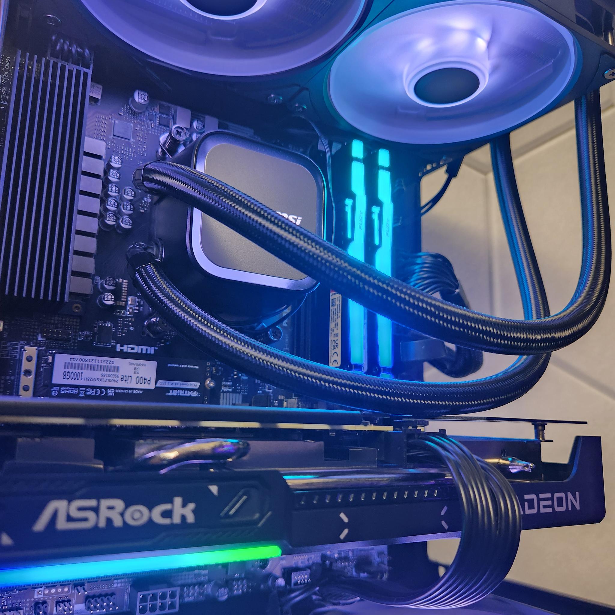 RX 9060XT 16GB  | Ryzen 5 7500X3D | 16GB DDR5 | 1TB SSD | WIFI+BT