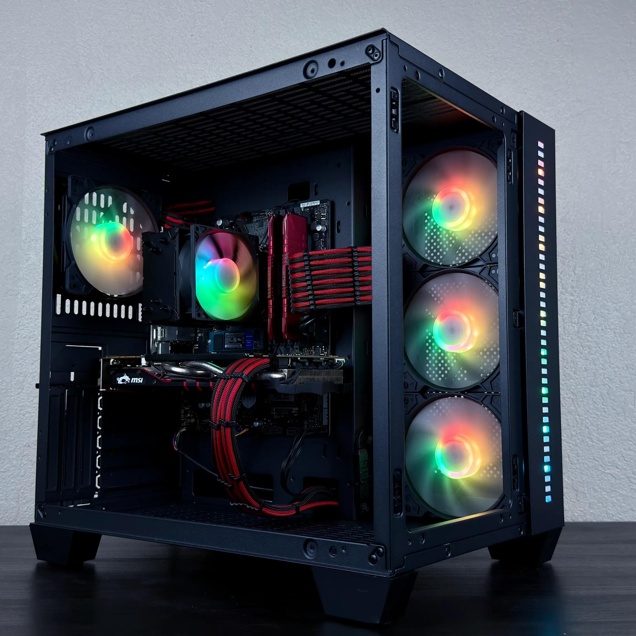 "LVL:02" DESKTOP GAMING PC | Intel Core i5-9400F | MSI GTX 970 4GB | Crucial Ballistix 16GB Memory