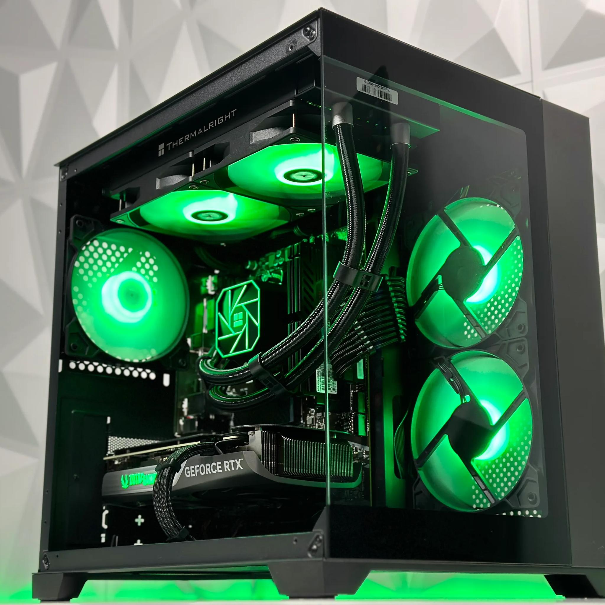 🖤Darkstar🖤Gaming PC▪️Nvidia RTX 407012GB▪️AMD Ryzen 5 5600 6 core▪️32GB DDR4 ▪️ 1TB SSD NVME