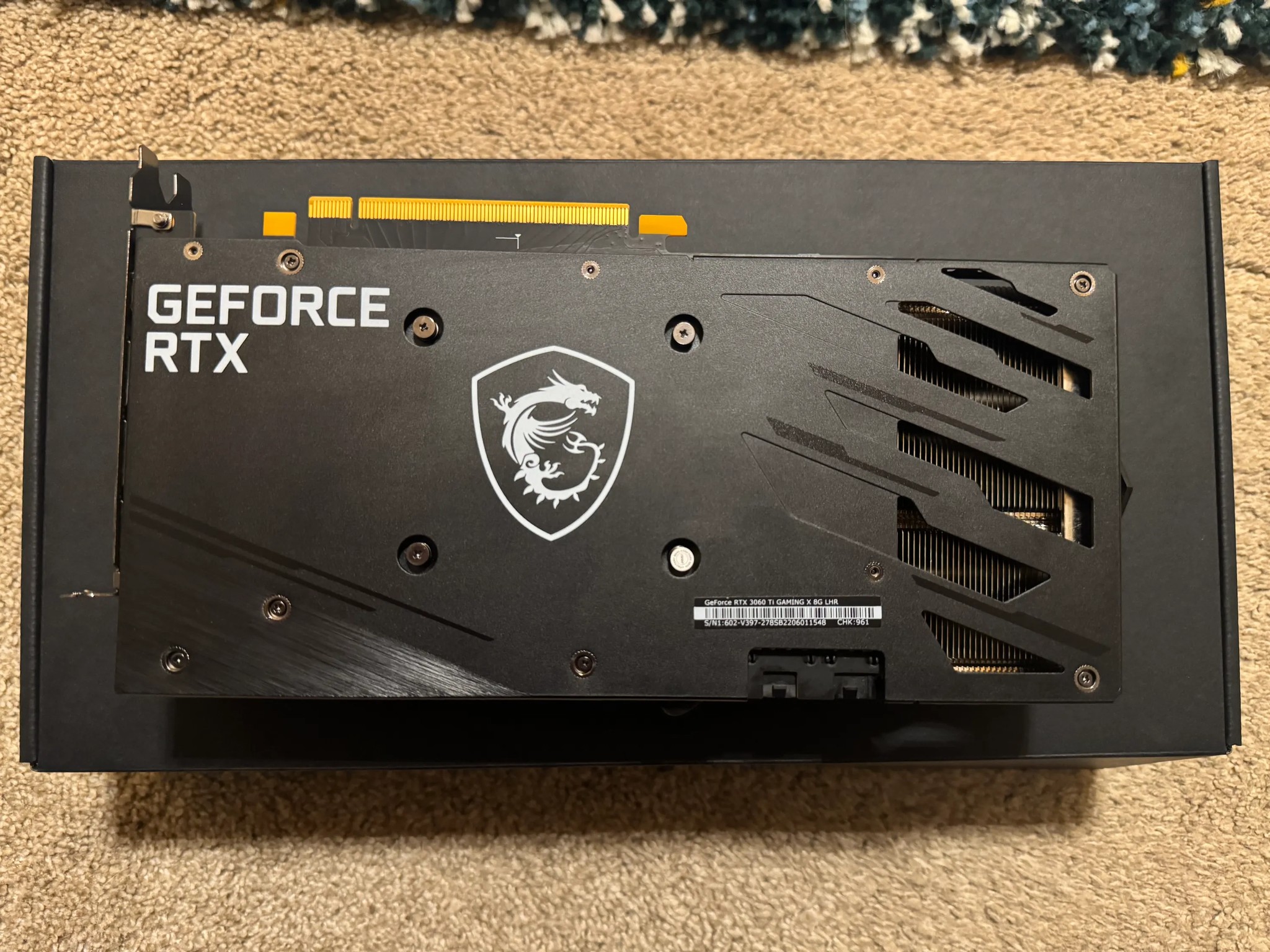 MSI GeForce RTX 3060 Ti LHR 8GB GDRR6 + Free 16GB (8GBx2) RAM Corsair Vengeance RGB PRO DDR4 3200