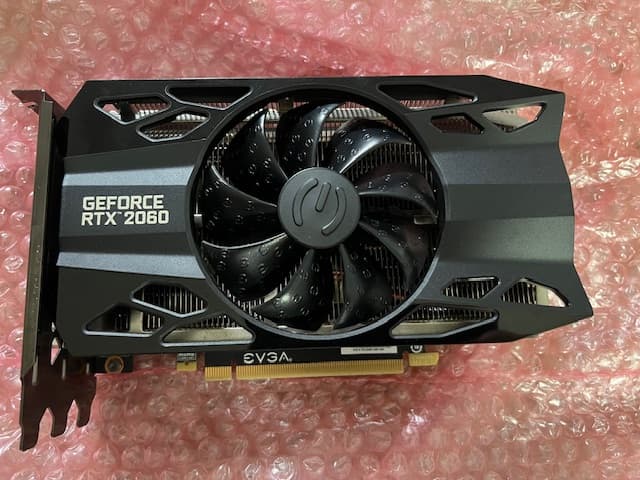 EVGA XC Black Gaming GeForce RTX 2060 Single-Fan 6GB GDDR6 PCIe Graphics Card