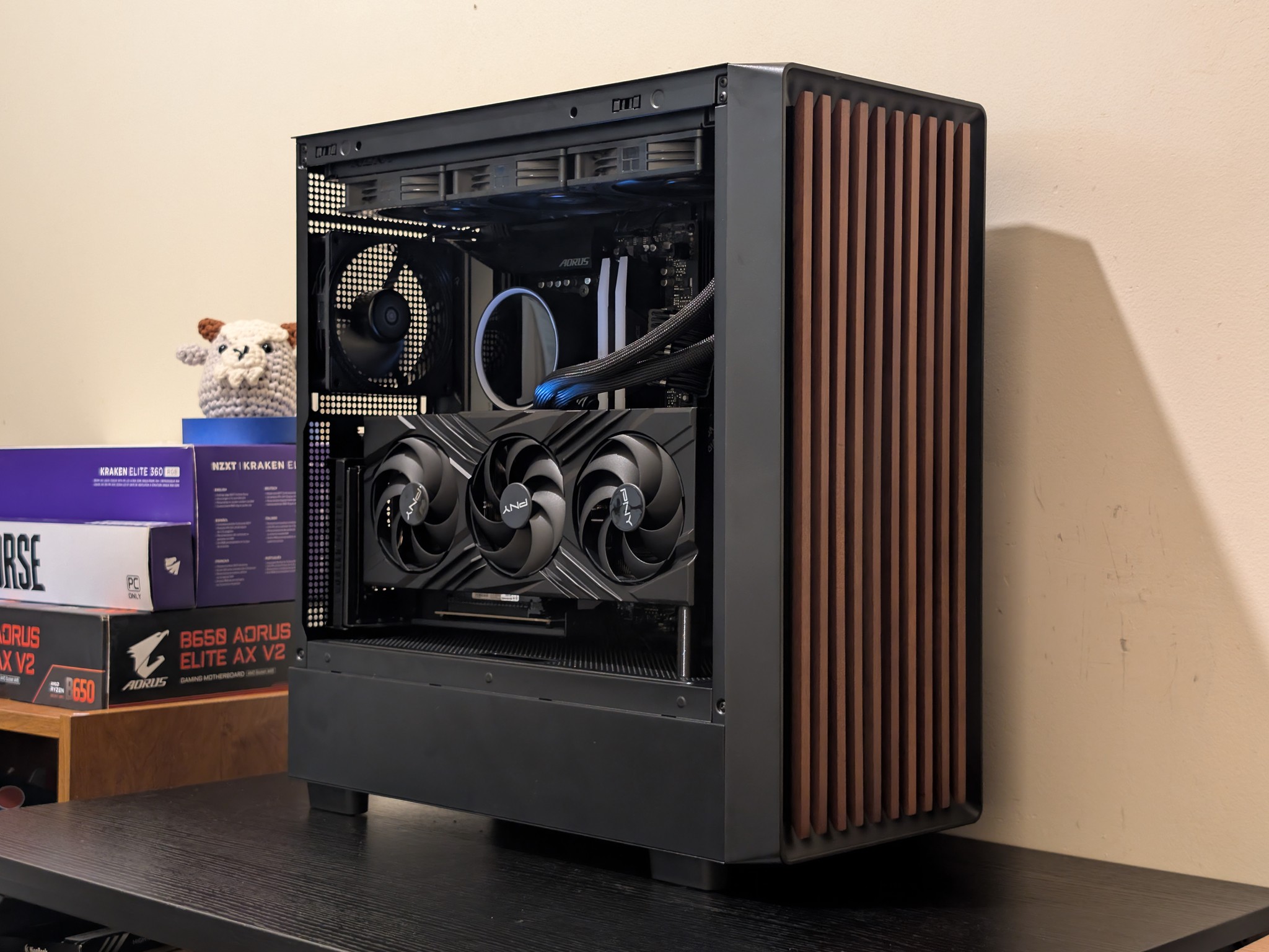 ⚫🪵4K Gaming Beast | RTX 4080 Super | Ryzen 7 7800X3D | 2TB SSD | 64GB RAM | WiFi 6 & Bluetooth🪵⚫