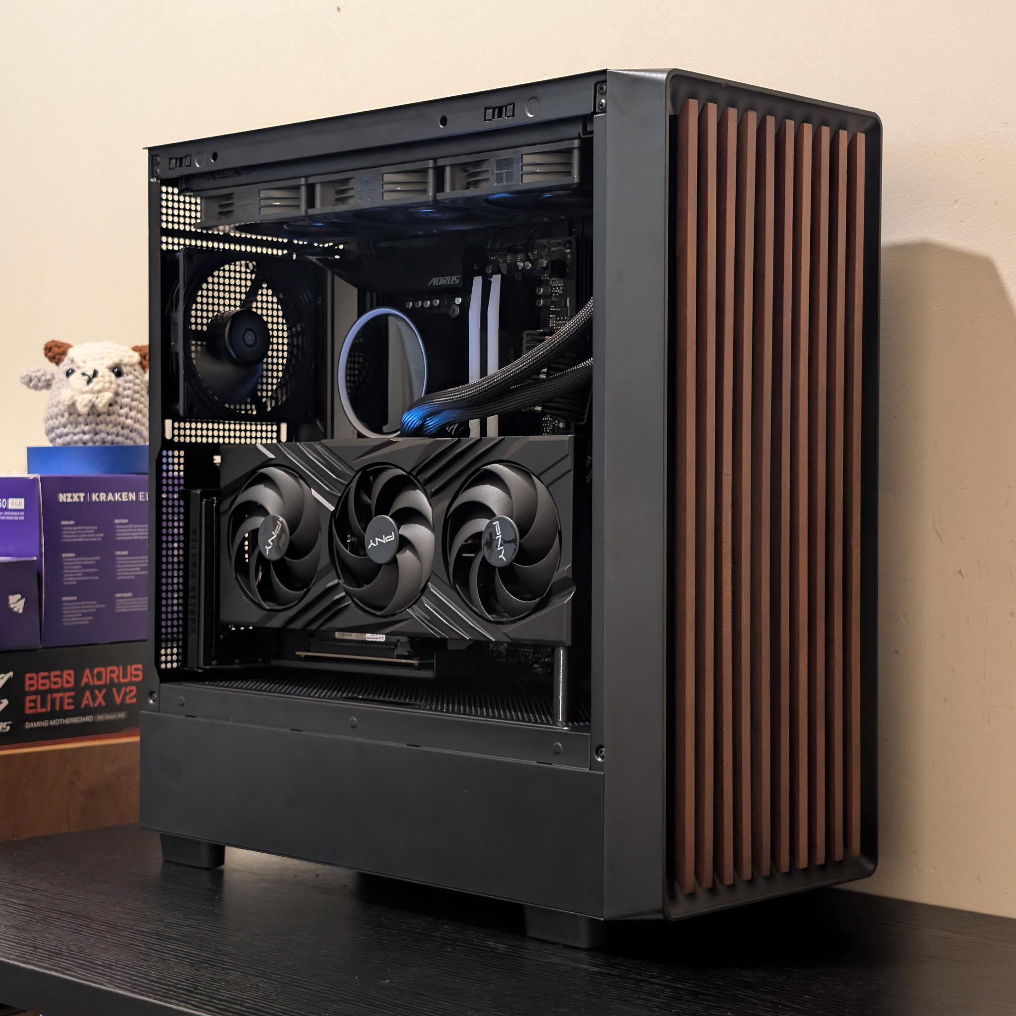 ⚫🪵4K Gaming Beast | RTX 4080 Super | Ryzen 7 7800X3D | 2TB SSD | 64GB RAM | WiFi 6 & Bluetooth🪵⚫