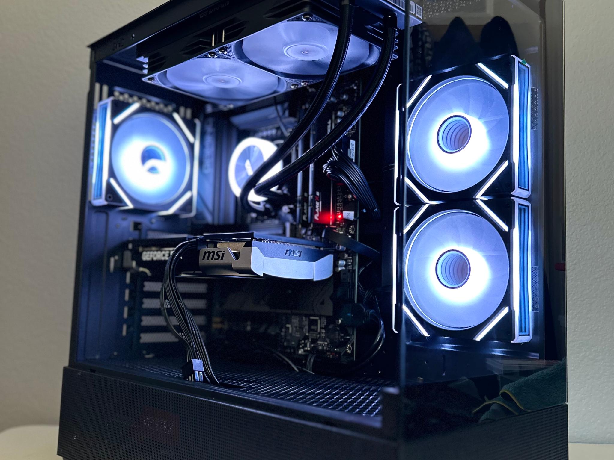 🖤 Obsidian Black Gaming Rig 🖤