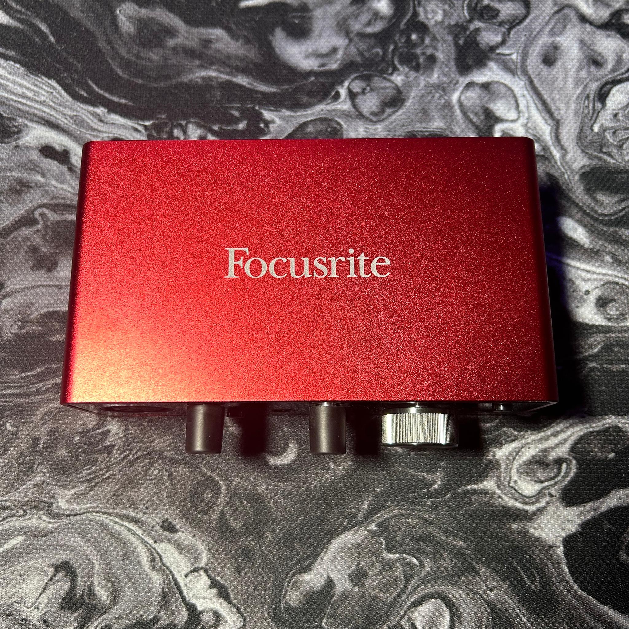 Focusrite Scarlett Solo 3rd Gen Usb-C Audio Interface w/ Mount - OPEN BOX ($115 VALUE)