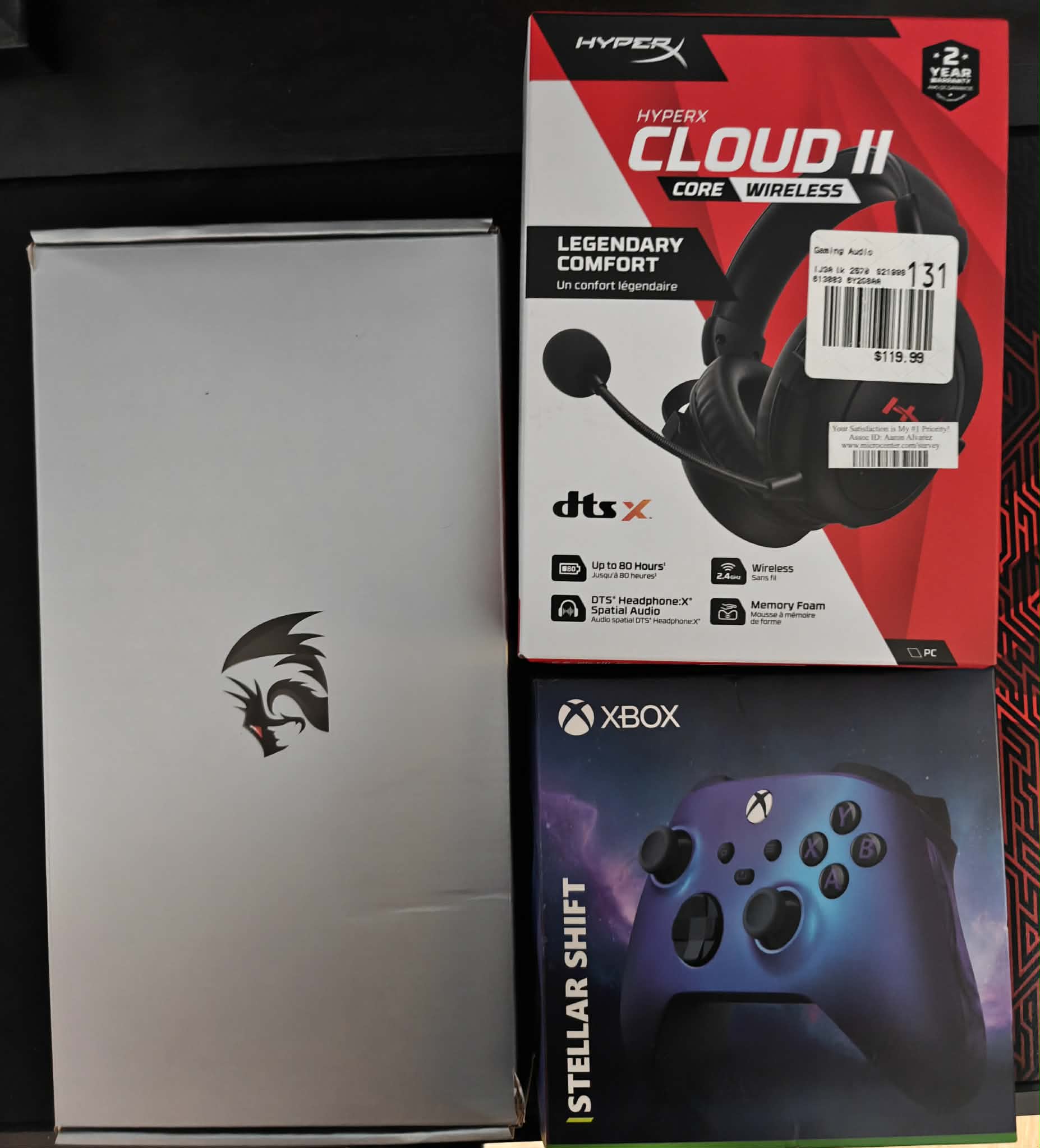 PC Peripheral Bundle (Controller, Headset, & Keyboard)