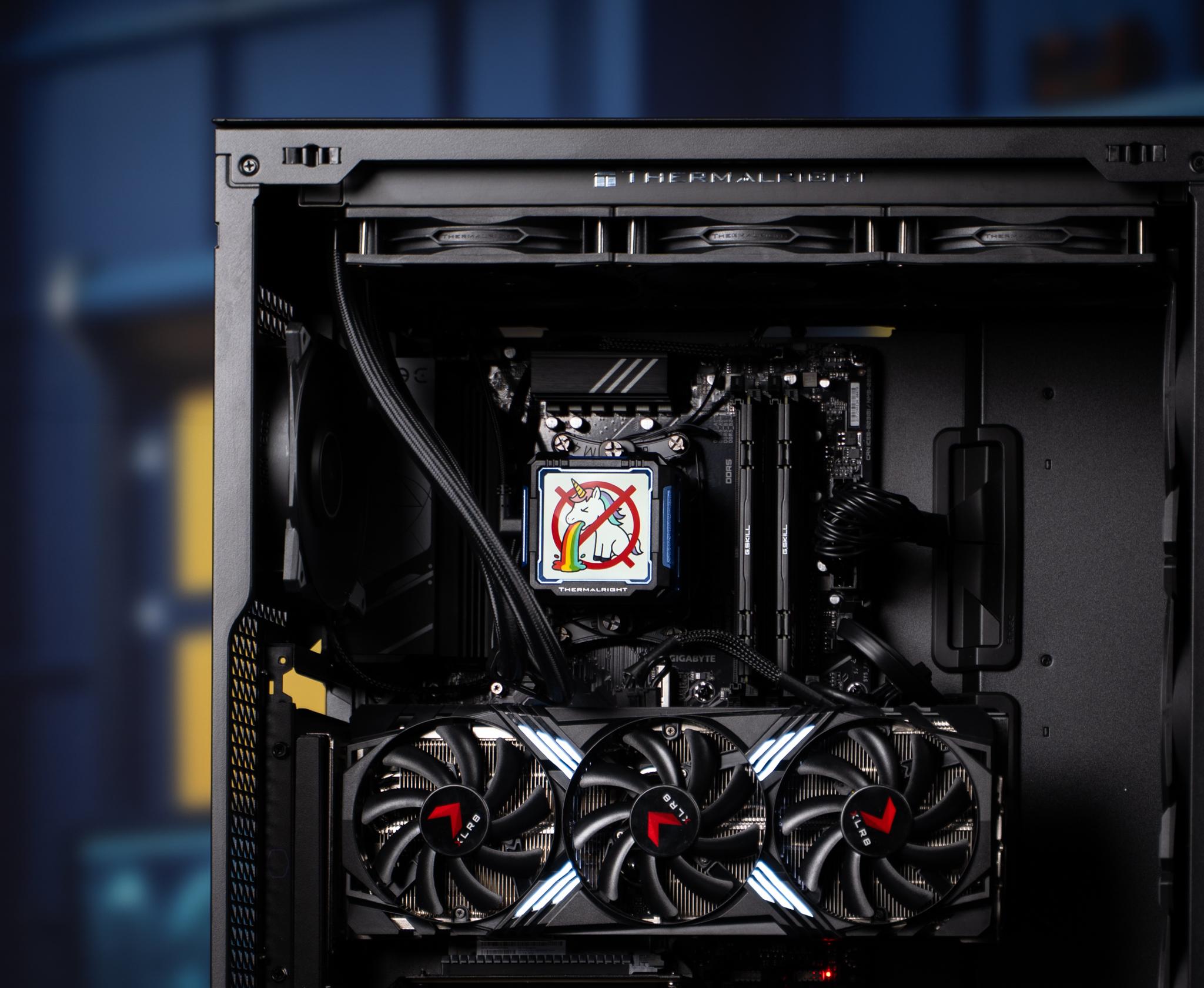“Nebulor 7” RTX 4070 Ryzen 7 8700F 32GB 1TB Windows 11 Workstation Gaming PC Powerhouse