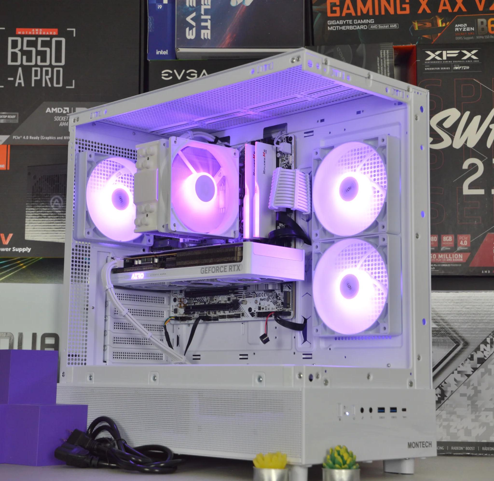 |🌨️White Ocean🌨️| RTX 5060 8GB| Ryzen 5 8400F | 32 GB DDR5 RAM | 1TB NVME SSD |