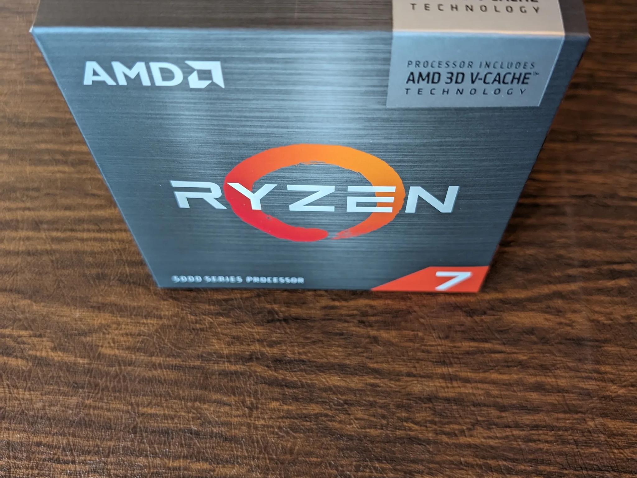 AMD Ryzen 7 5800X3D 8-Core 3.4 GHz Socket AM4 CPU - Brand New in Box / Sealed