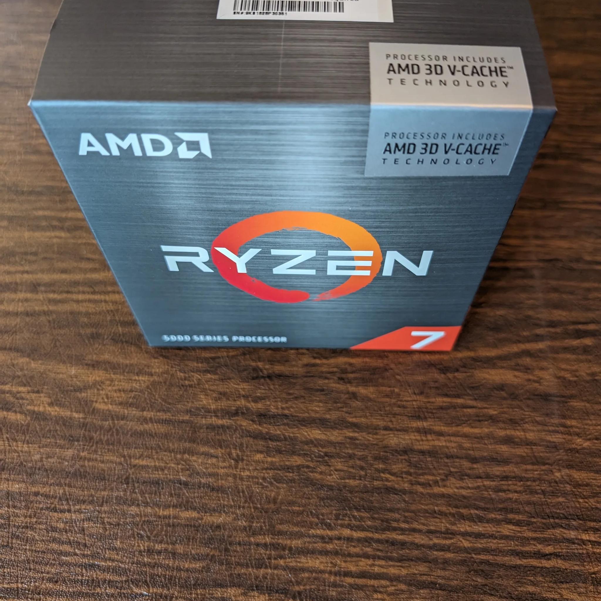 AMD Ryzen 7 5800X3D 8-Core 3.4 GHz Socket AM4 CPU - Brand New in Box / Sealed