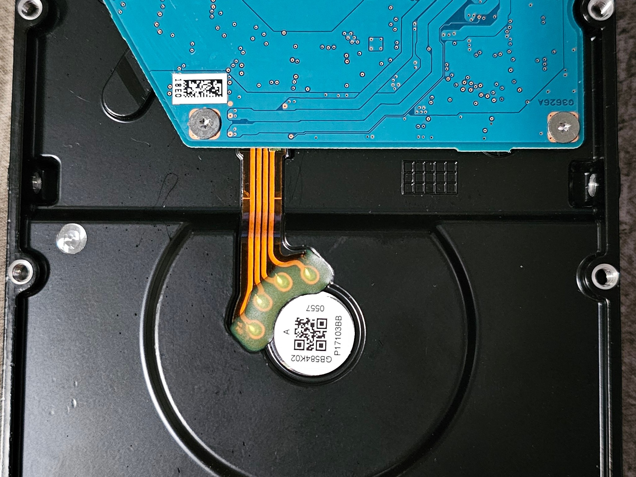 Toshiba X300 5TB SATAIII 3.5" 7200RPM HDD (SATA Power Connector Repaired - Refer To Pictures)