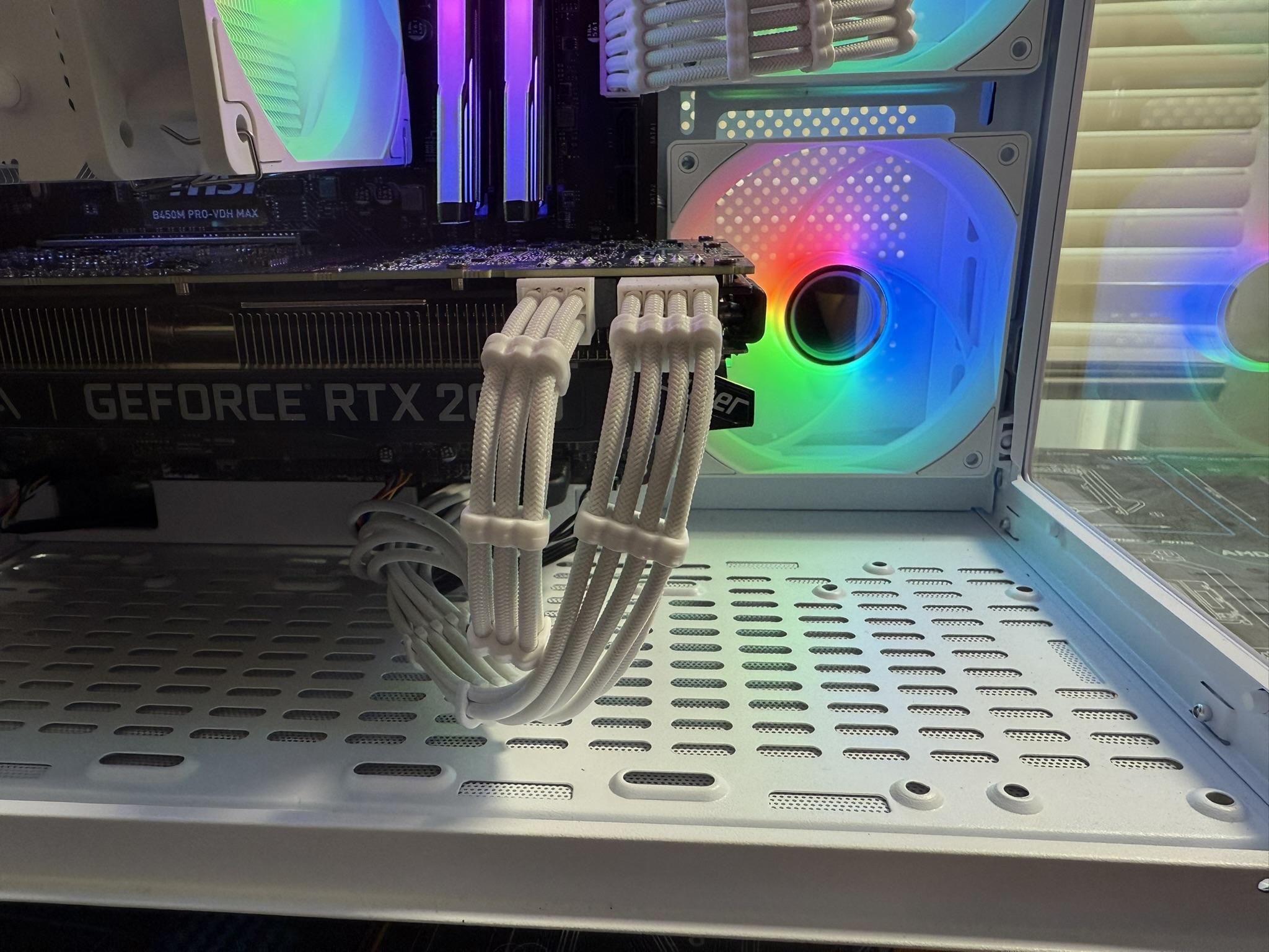 🌨️White Gaming PC | RYZEN 5 3600 | RTX 2070 Super | 16GB RAM | 1TB M.2🌨️