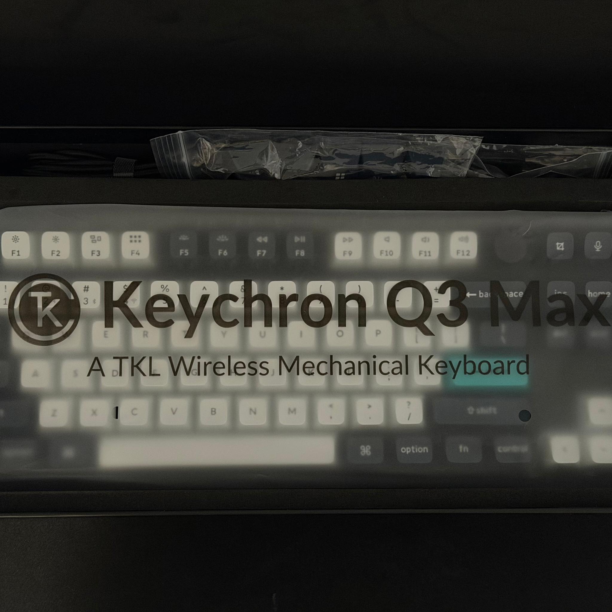 Keychron Q3 Max Wireless RBG Mechanical Keyboard