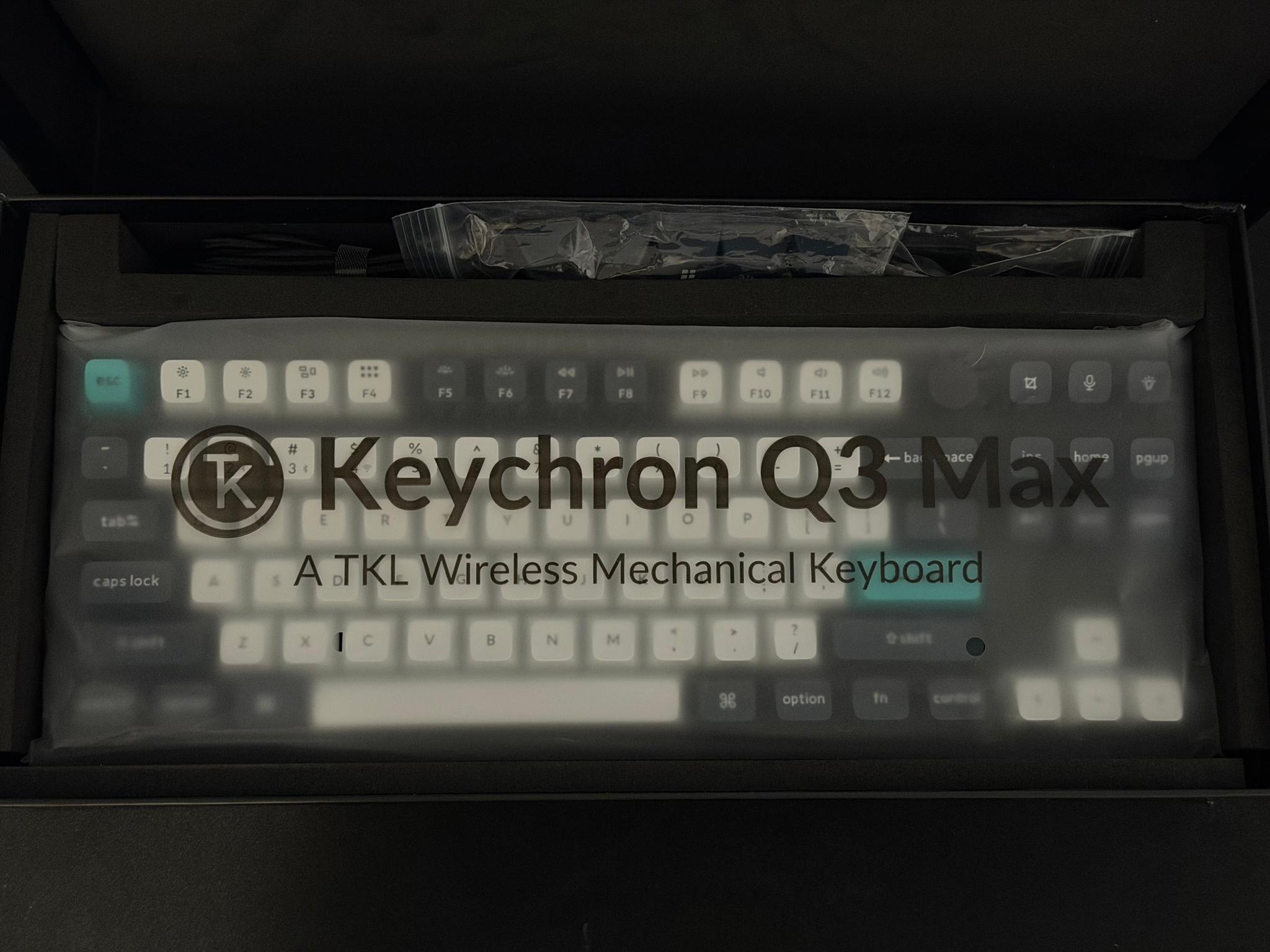 Keychron Q3 Max Wireless RBG Mechanical Keyboard