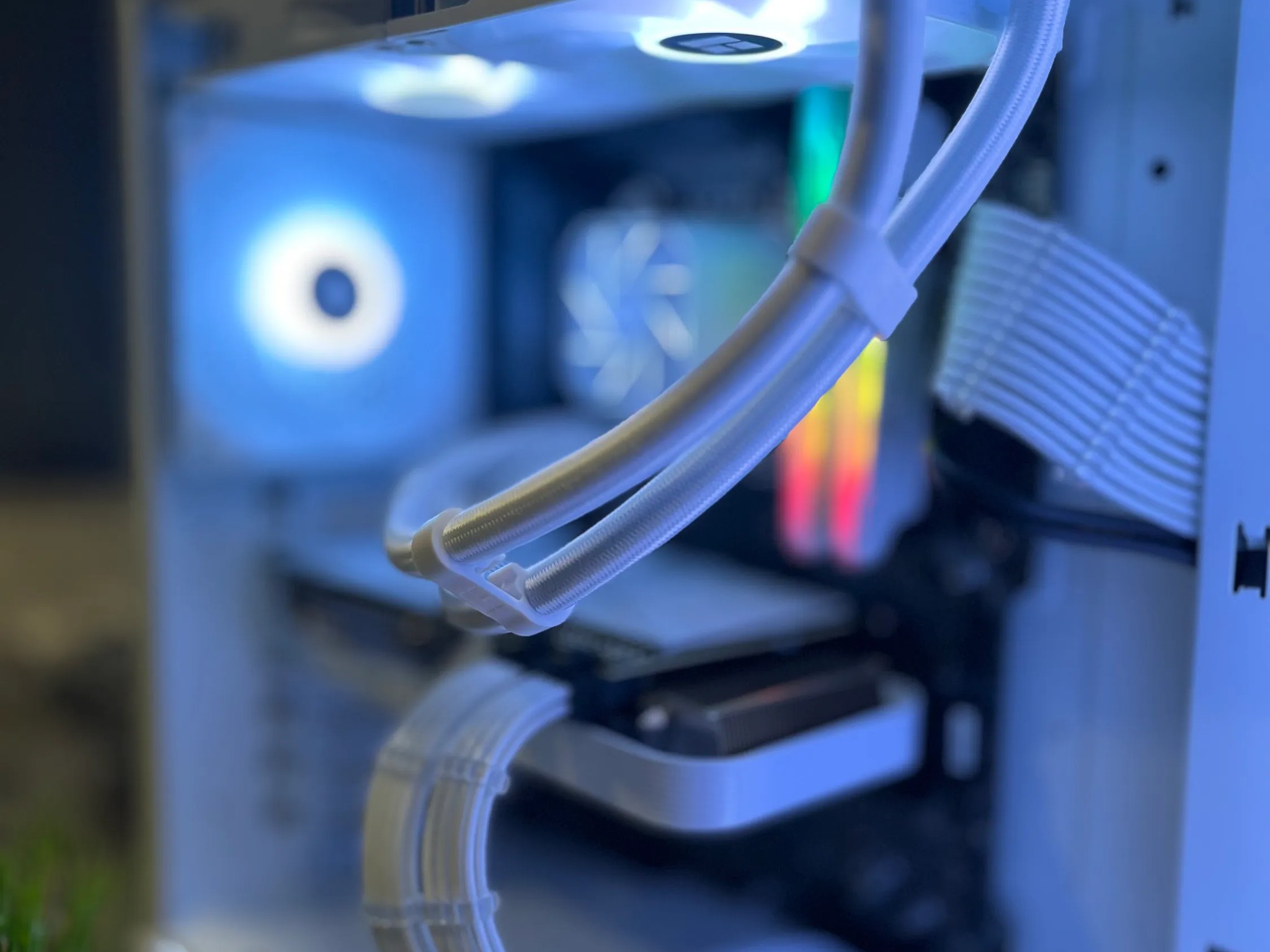 White RGB Gaming PC: i7-10700KF, ASUS RTX 3060 Ti OC 8 GB Graphics Card, 32GB Of Ram & 1TB NVME