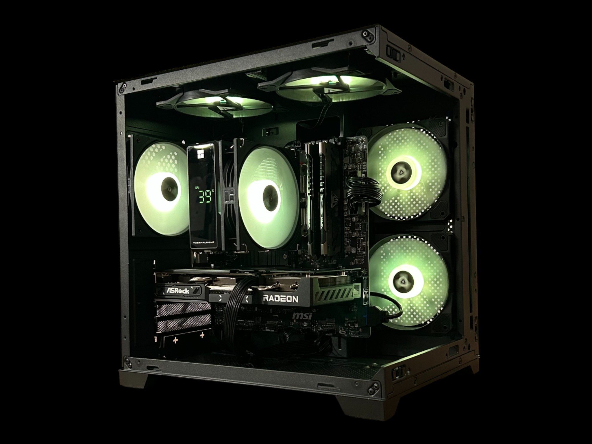 RX 9060XT 16GB | Ryzen 7 5700X | 16GB DDR4 | 1TB NVMe | The Mid-Range Beast RX