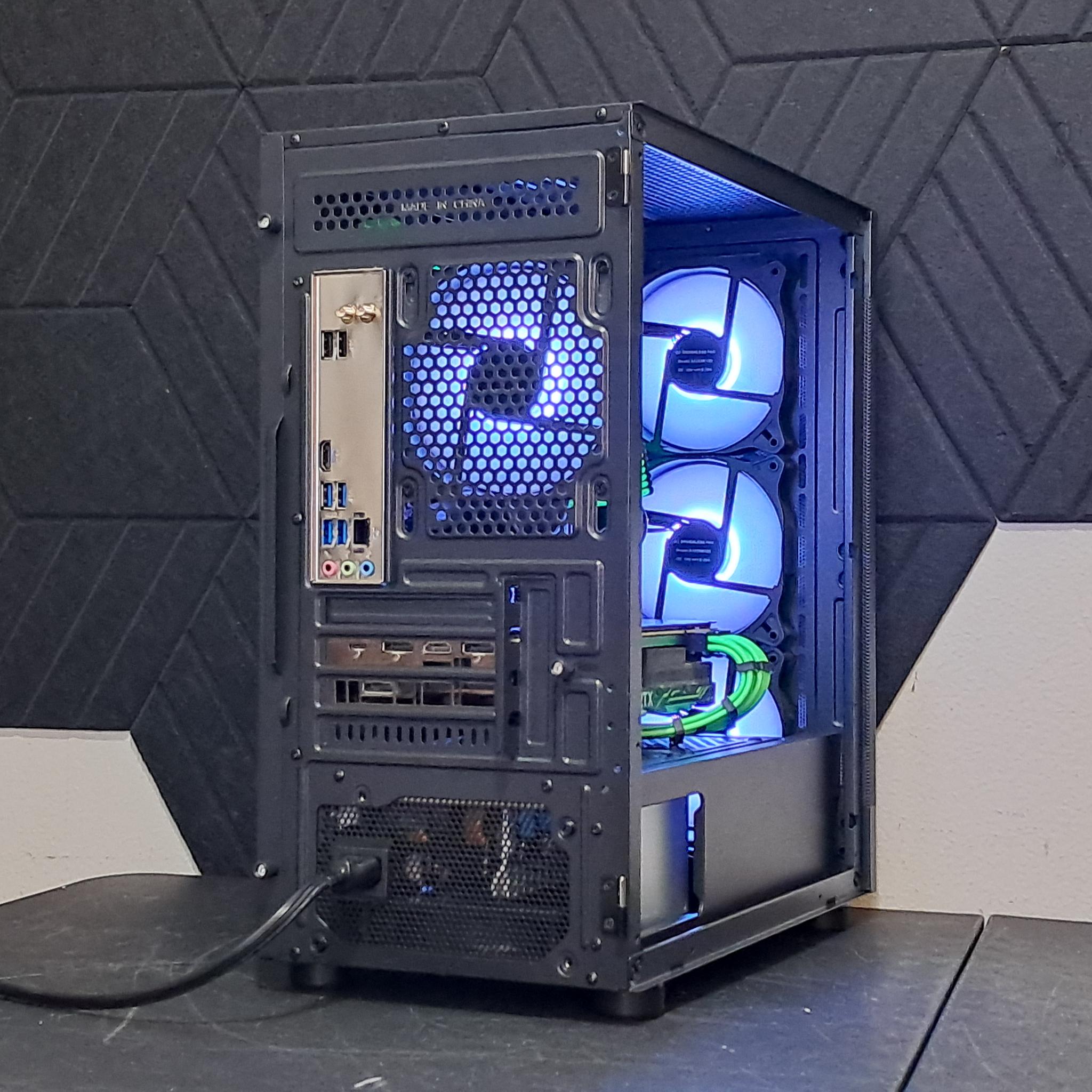 🟢Green with Envy🟢RTX 2080 | Ryzen 5 5500 | 16GB DDR4 | 1TB SSD | WiFi!