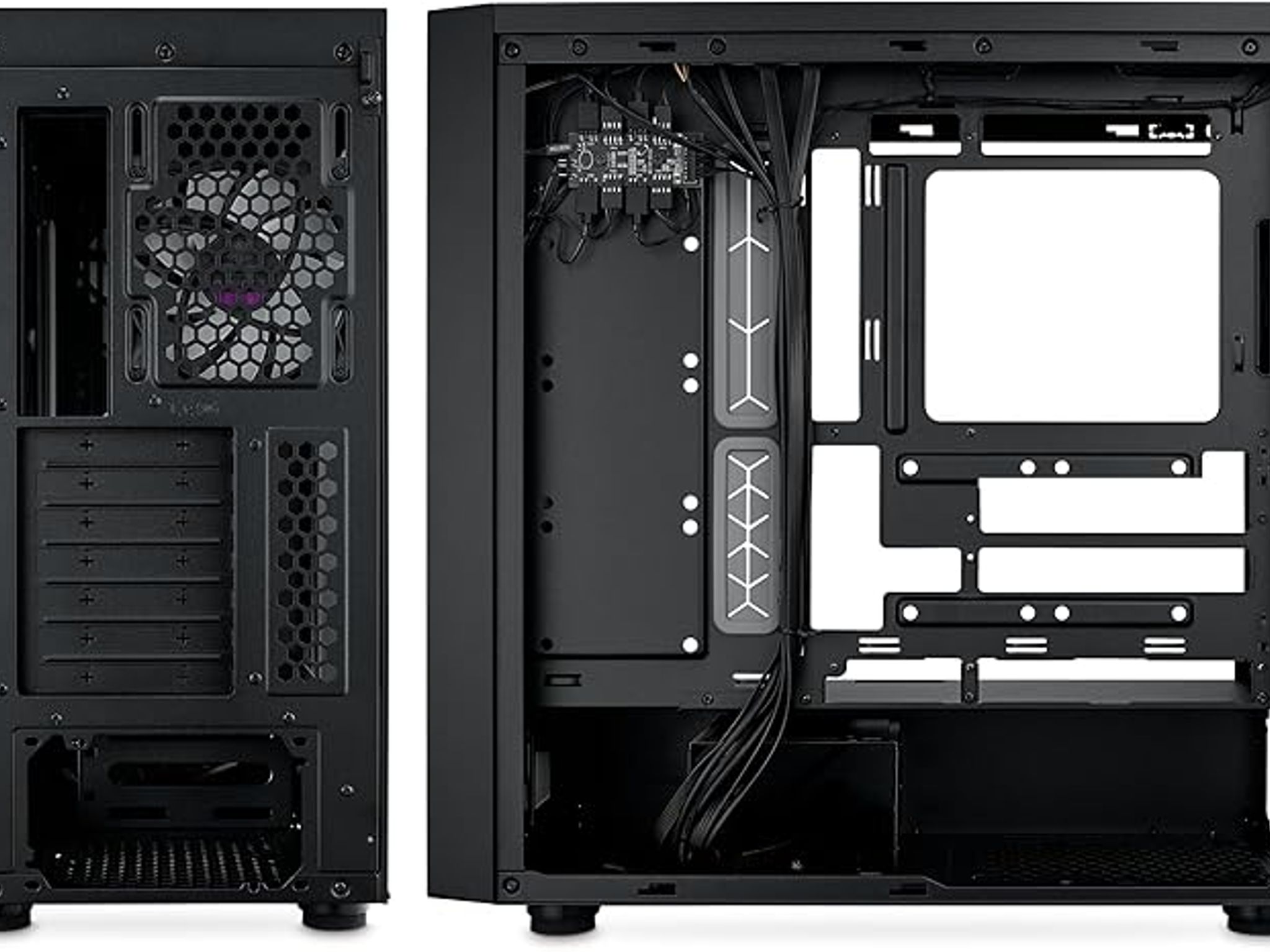 Cooler Master MasterBox 600 ATX Black Mid-Tower Computer Case